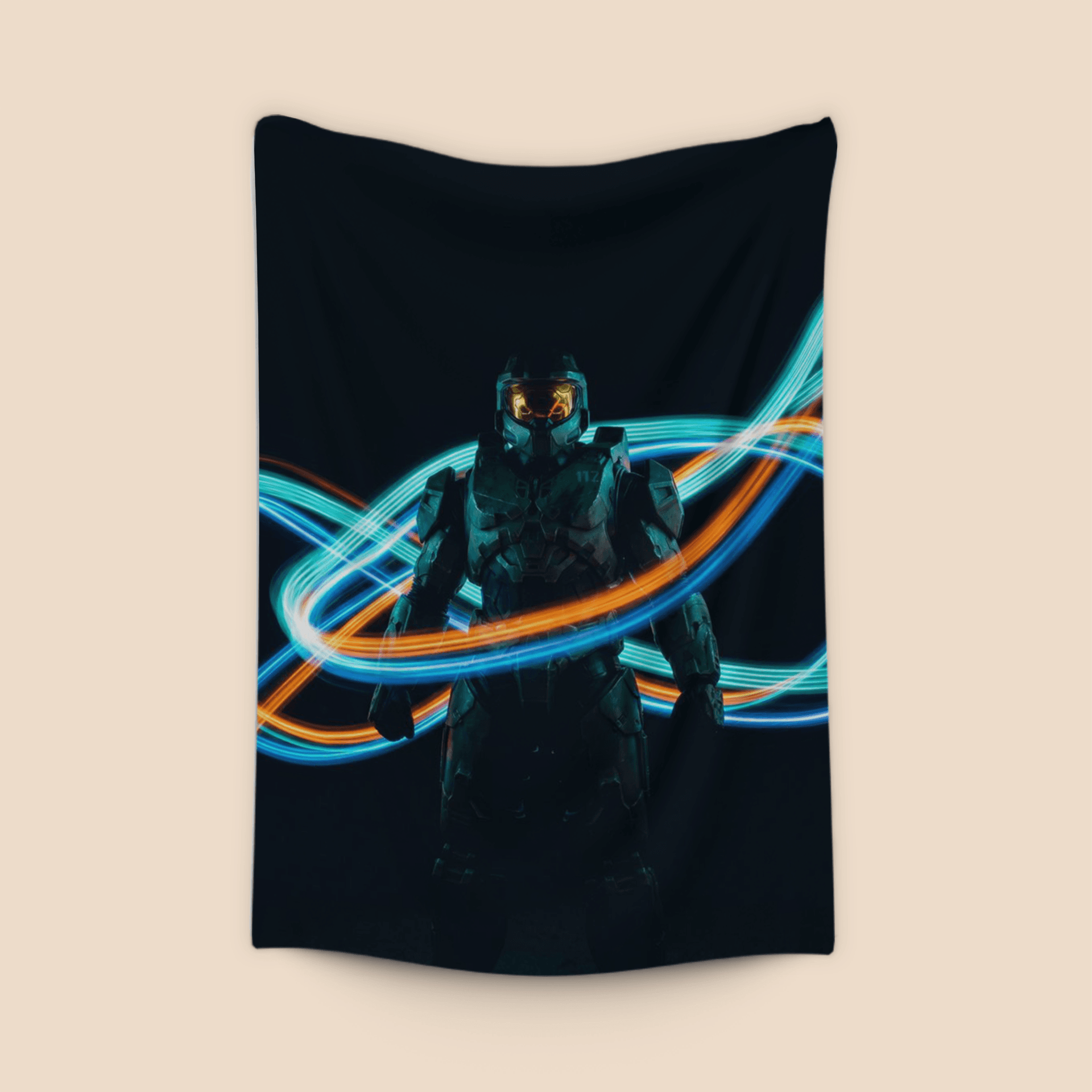 Master Chief Neon Light Trails