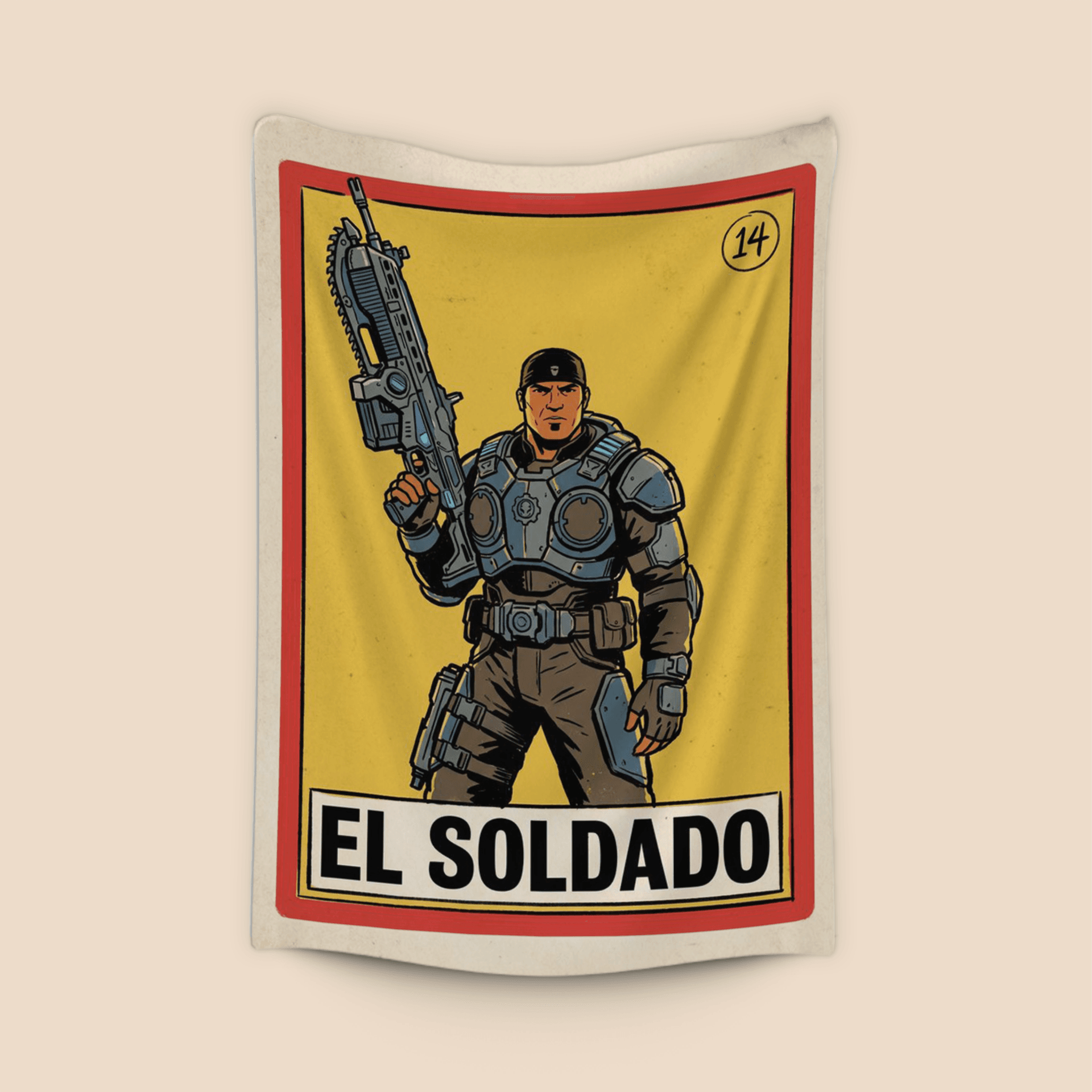 Lotería El Soldado Marcus Fenix