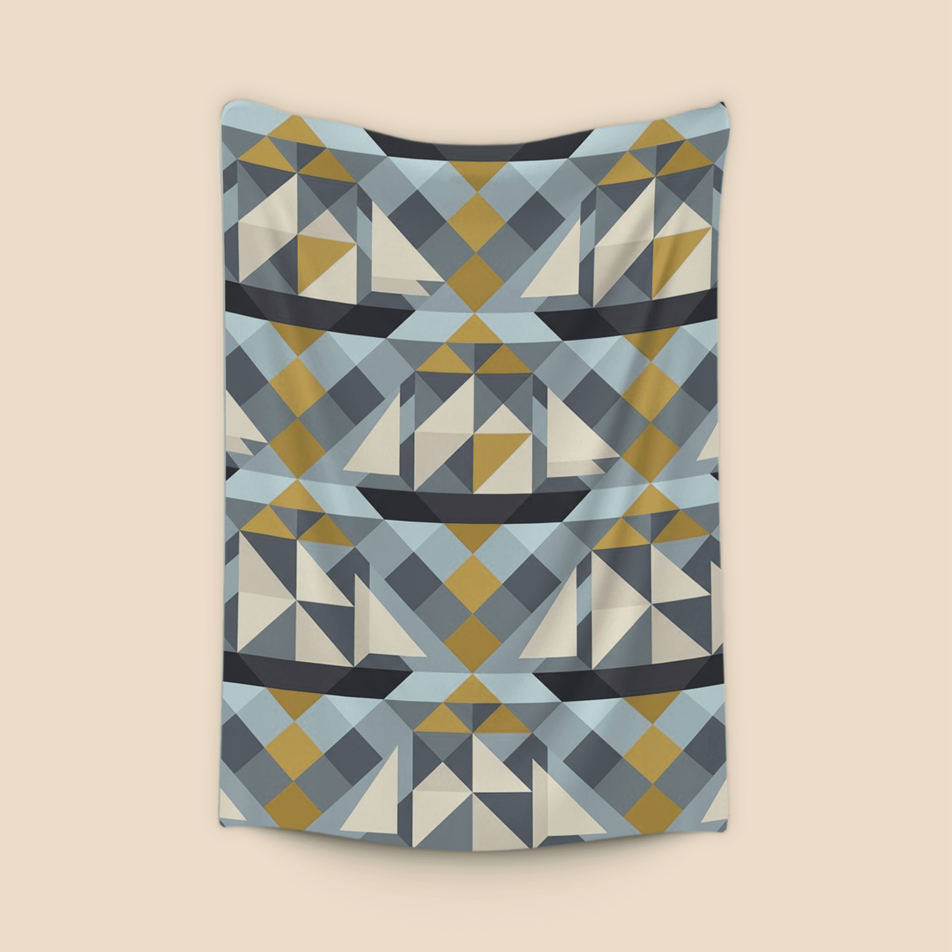 Geometric Polar Sails Pattern
