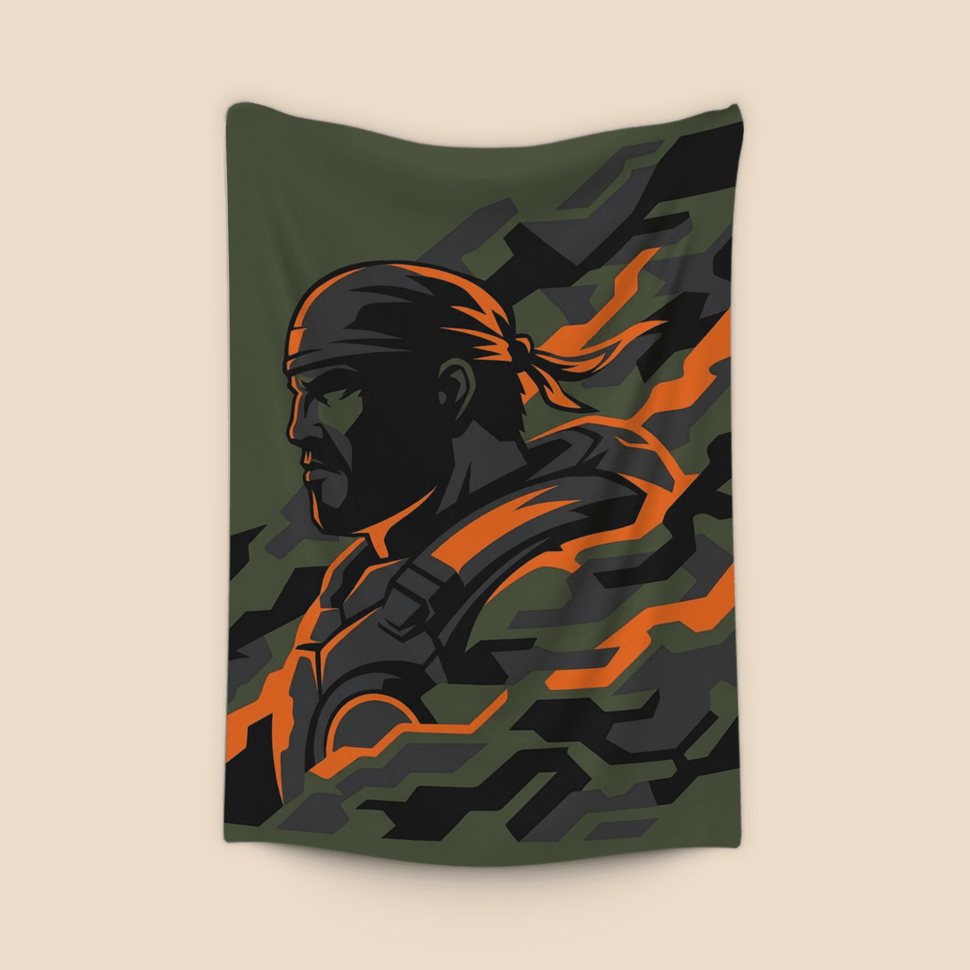 Marcus Fenix Tactical Camo Portrait
