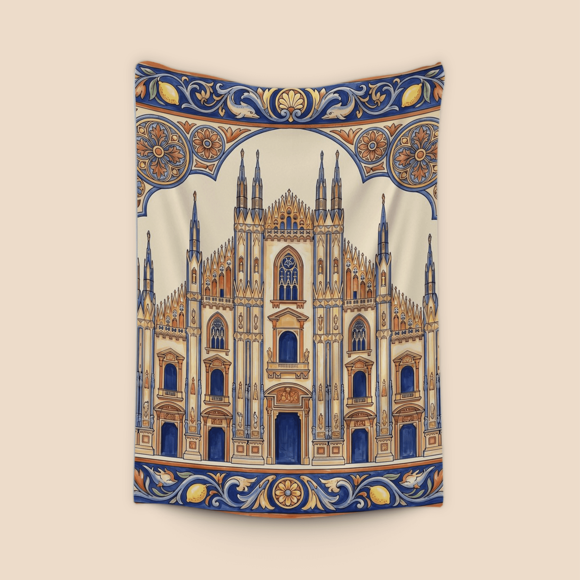 Duomo di Milano Majolica Motif