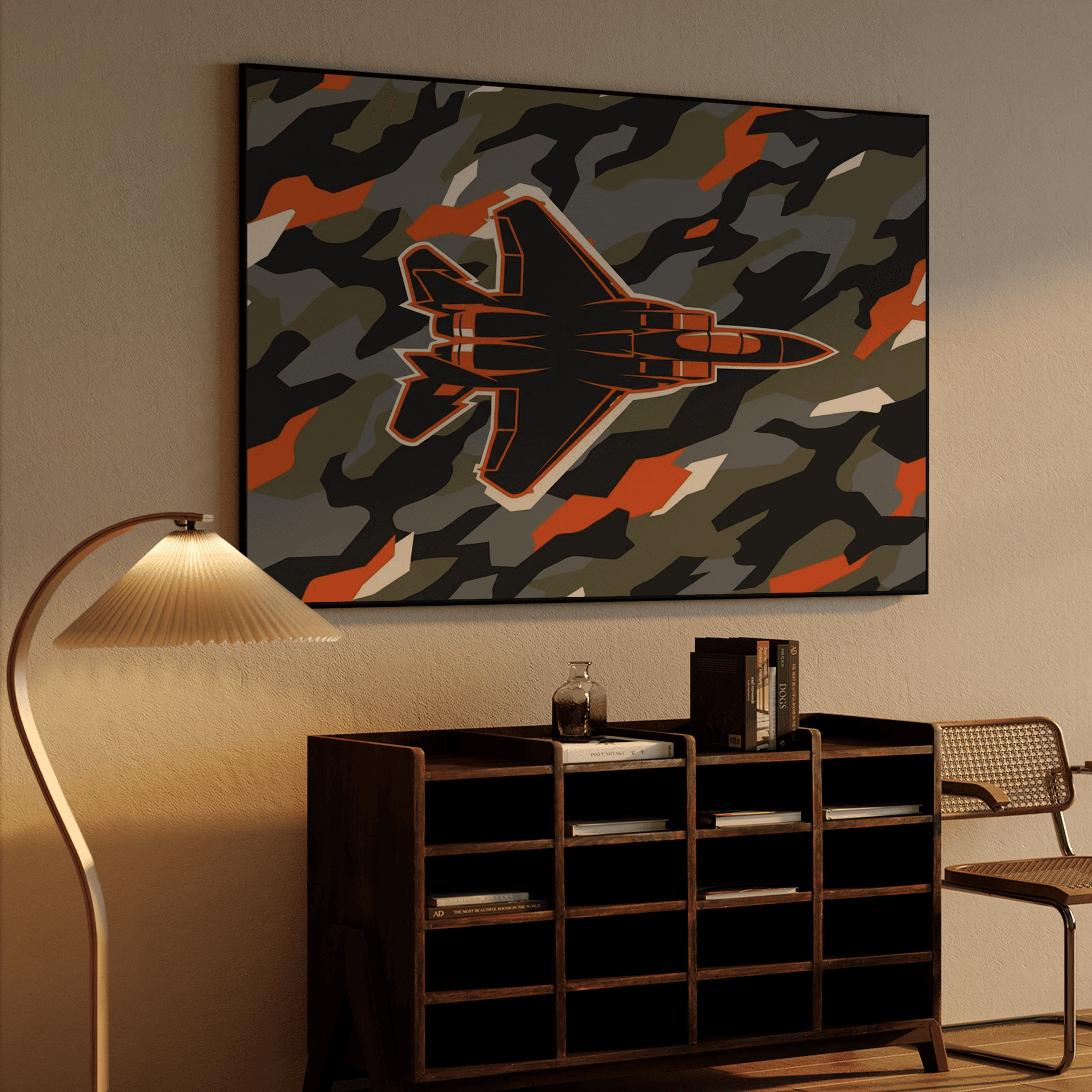 Tactical Camo F-15 Eagle