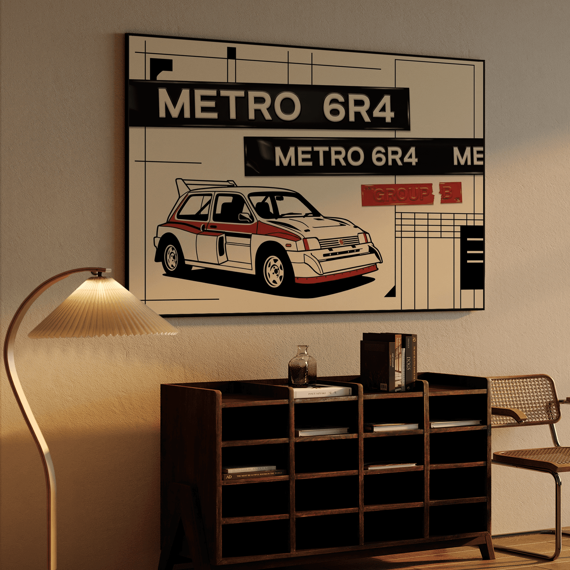 MG Metro 6R4 Group B Graphic Art