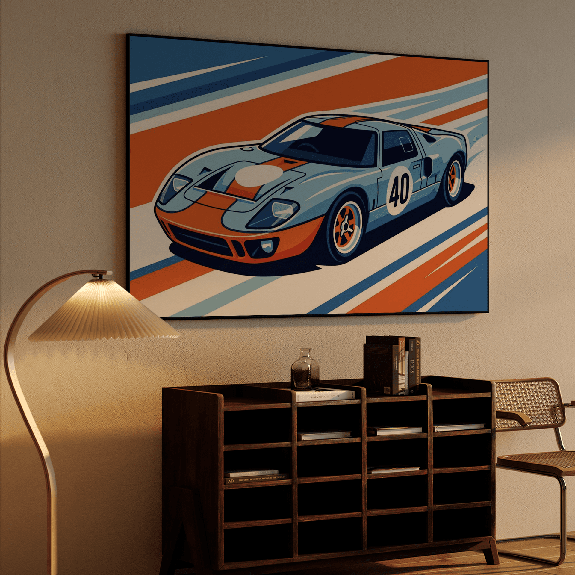 Ford GT40 Gulf Livery Speed Racer