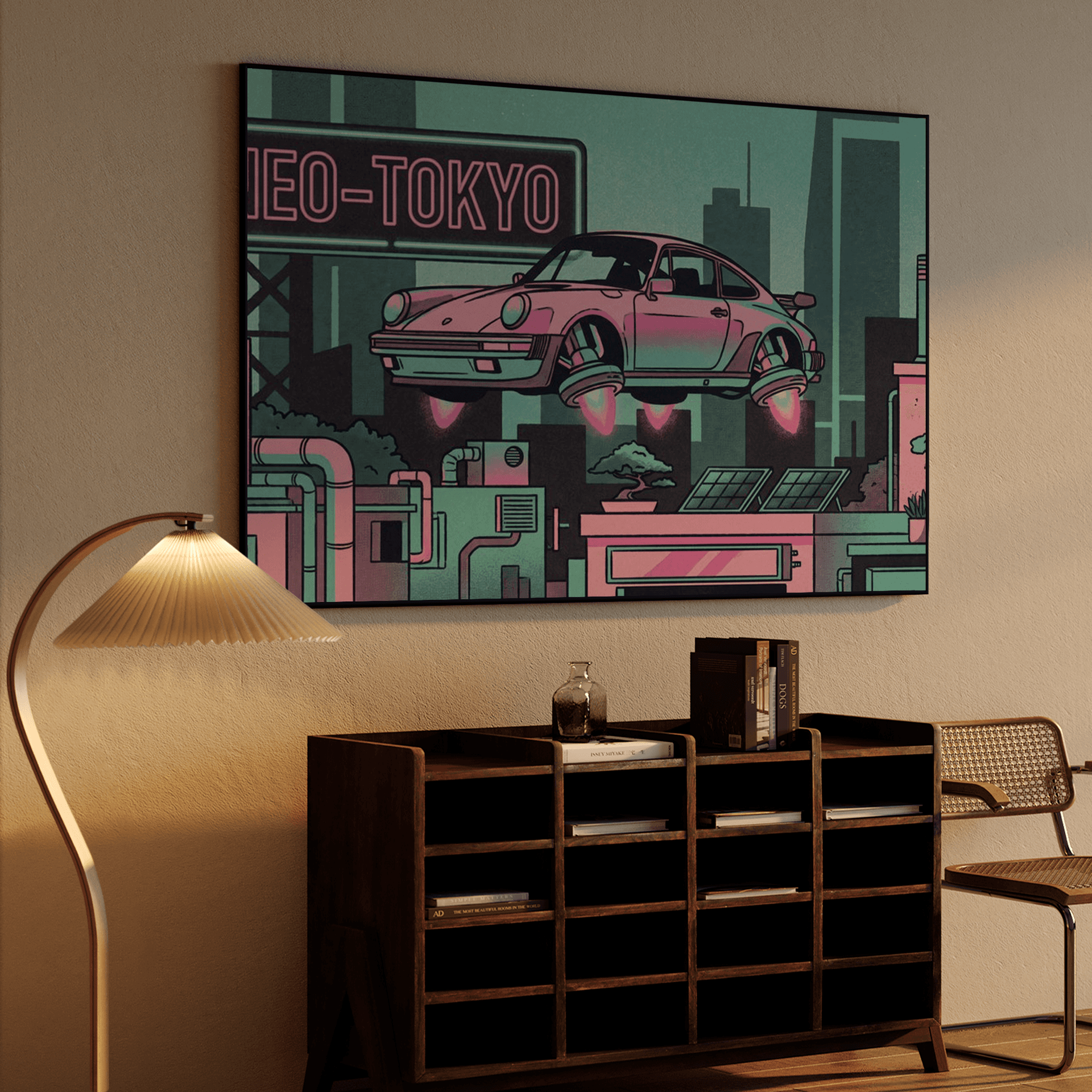 Neo-Tokyo Hovercraft: Classic Porsche 911