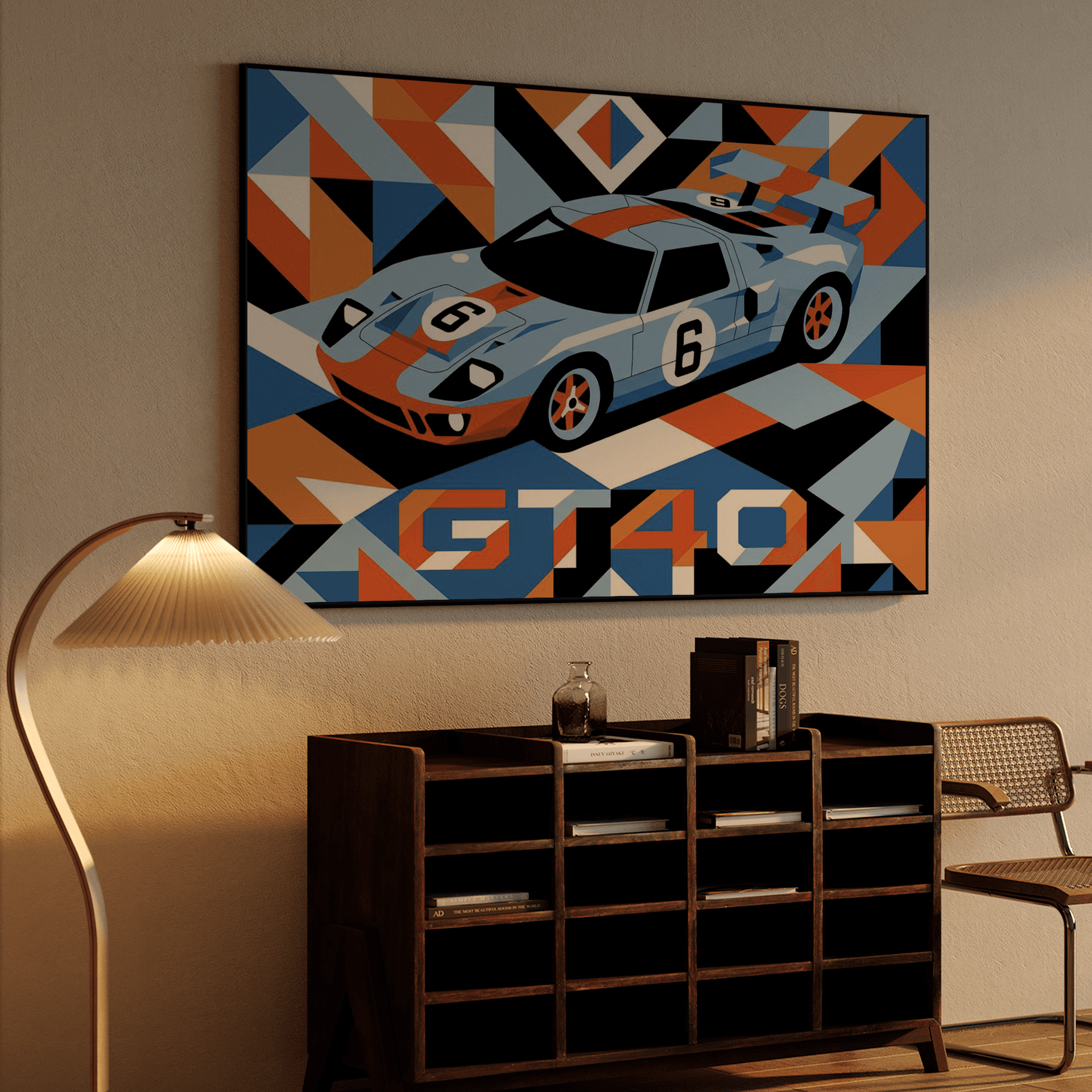 Ford GT40 Gulf Livery Memphis Design