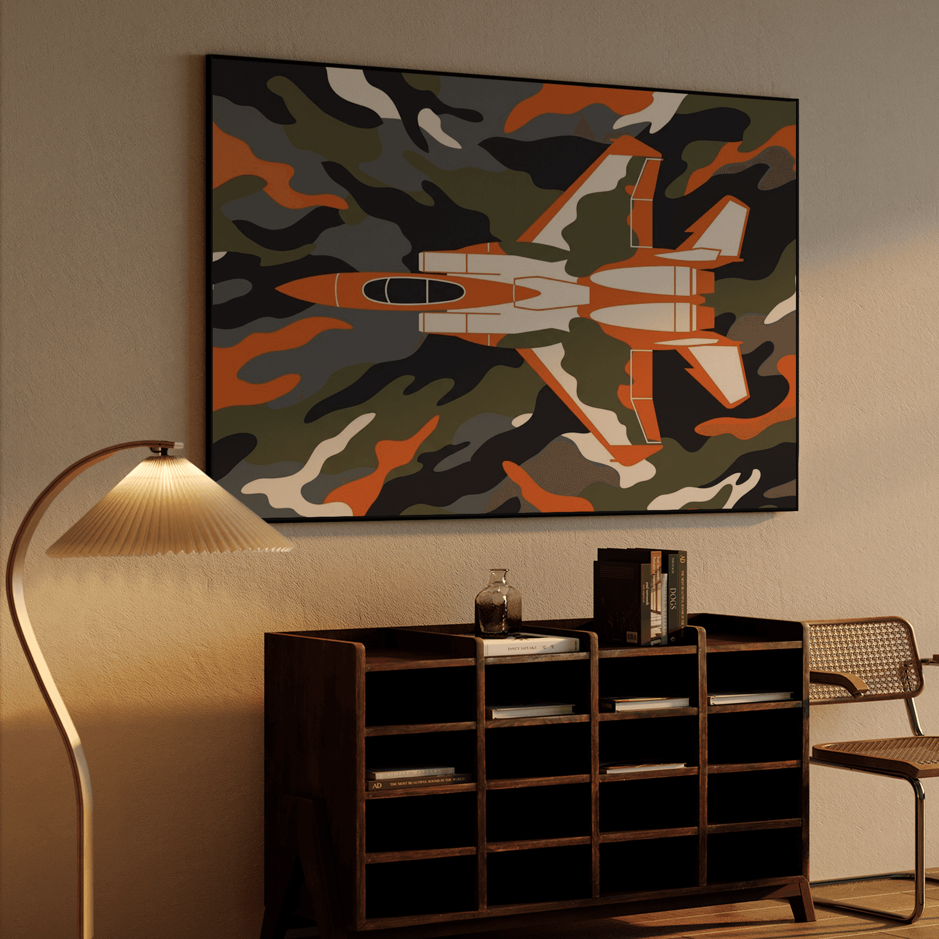 Tactical Camo F-15 Eagle