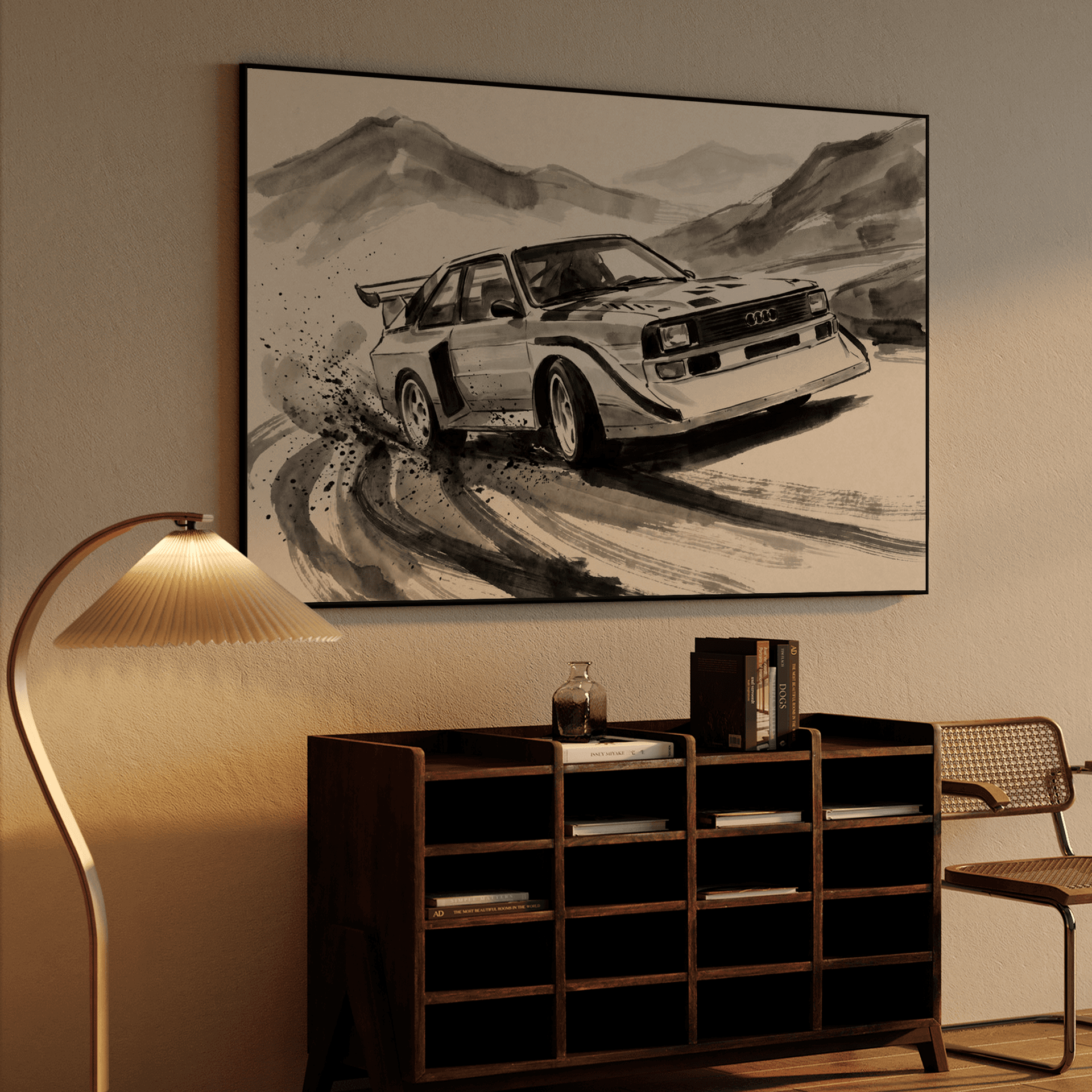 Sumi-e S1: Group B Ink Drift