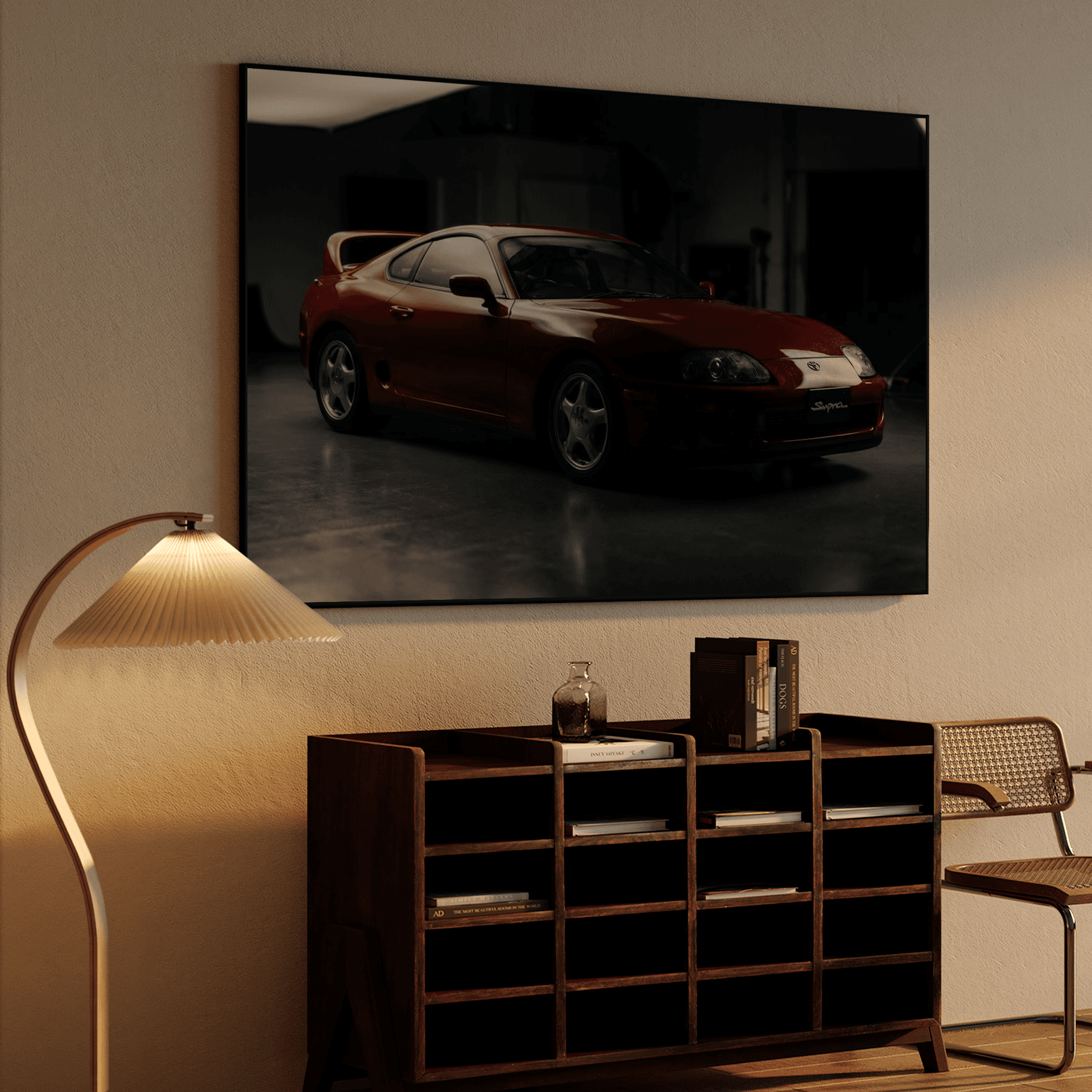 Toyota Supra MK4 Studio Portrait