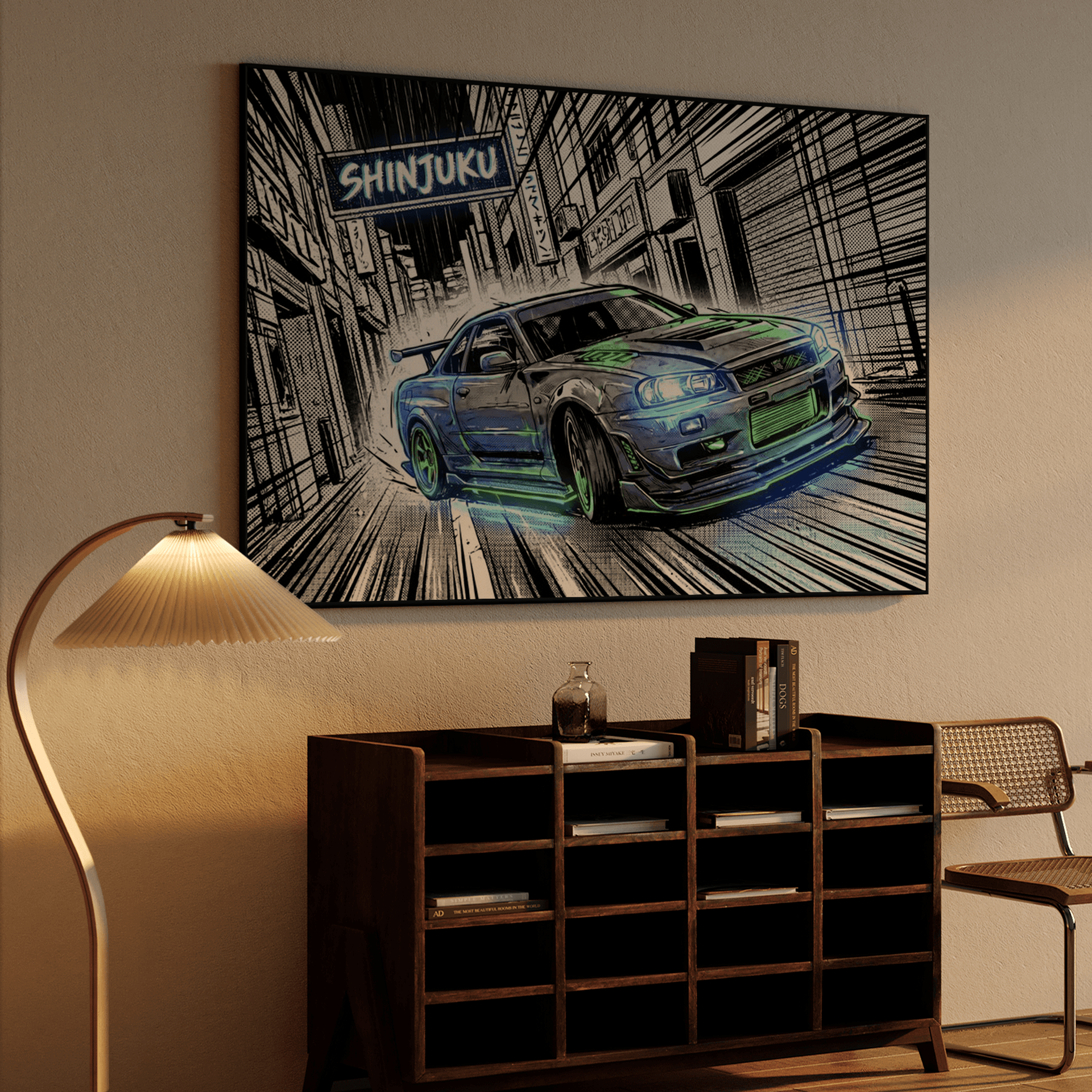 Shinjuku Drift: Nissan Skyline GT-R R34
