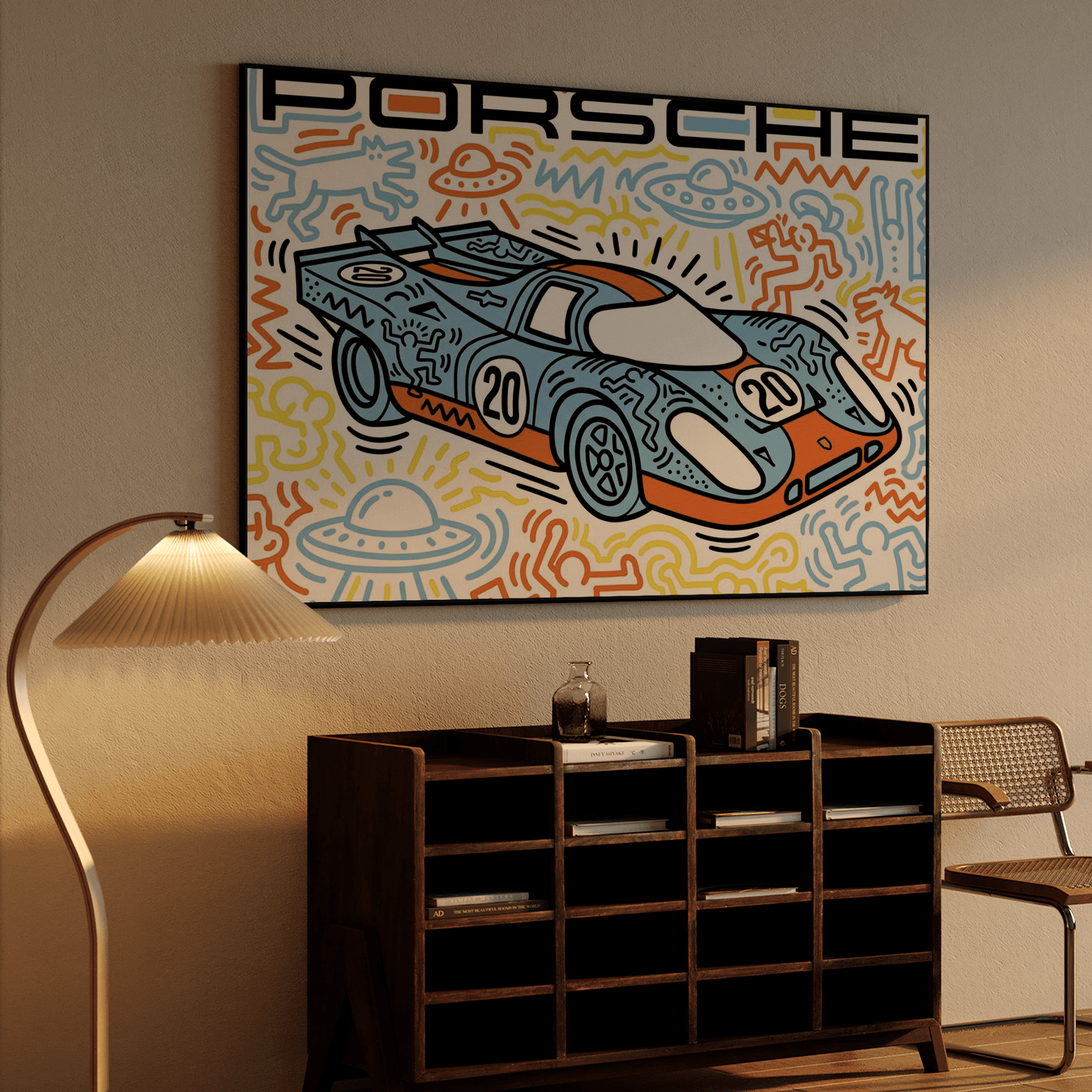 Porsche 917 Keith Haring Style Tribute