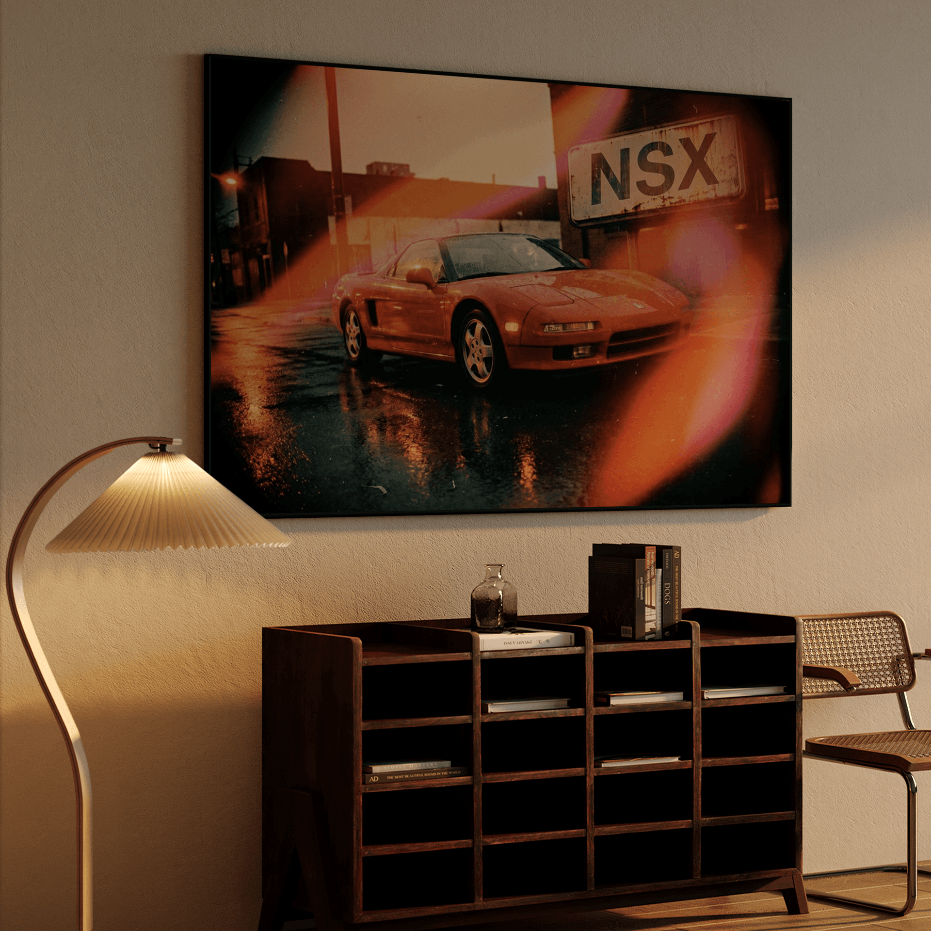 NSX Sunset Light Leak