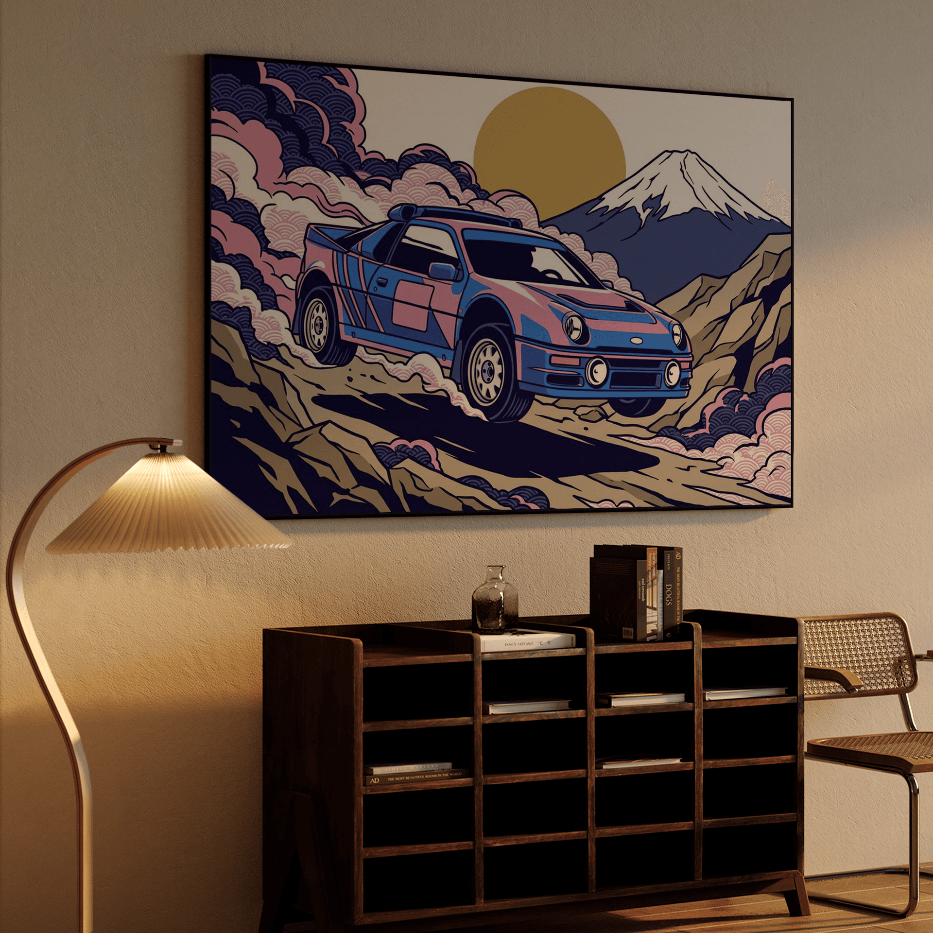 Ukiyo-e RS200 Mount Fuji