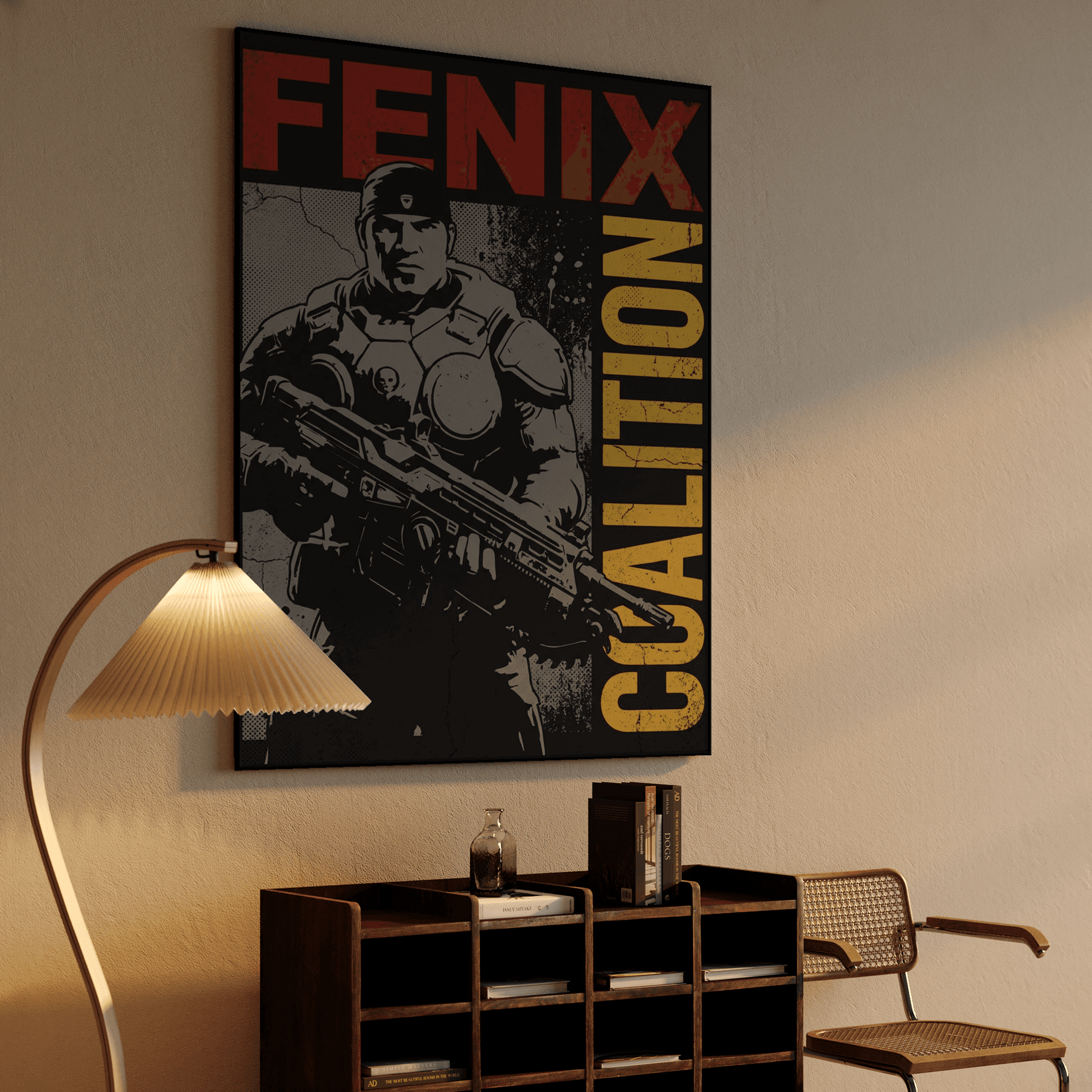 Marcus Fenix Coalition Poster