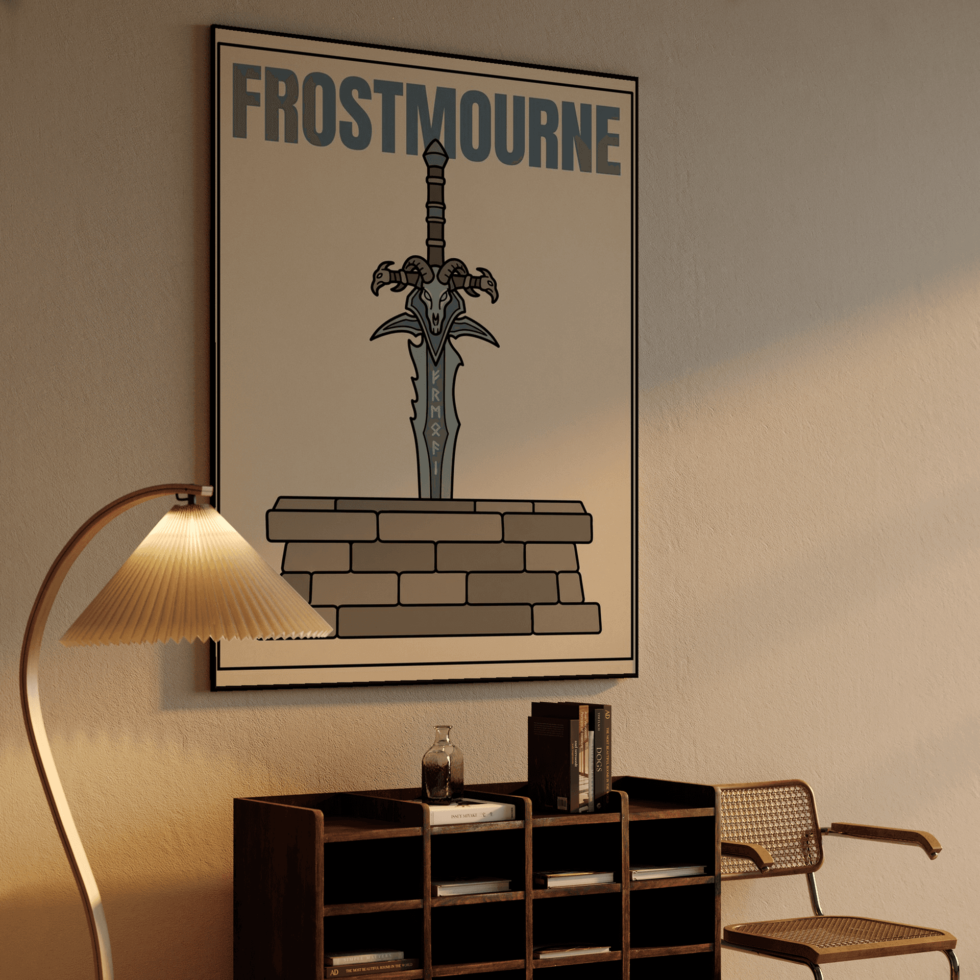 Flat Art Frostmourne Altar