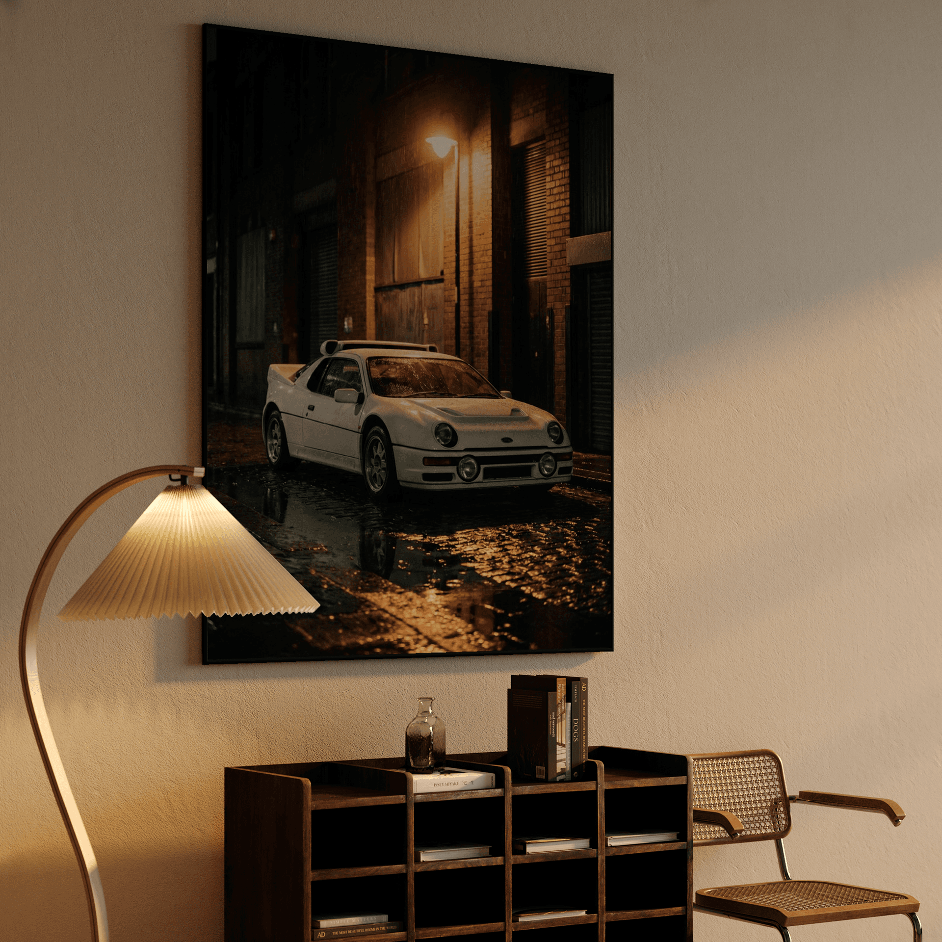 Rainy Night Alley: Ford RS200
