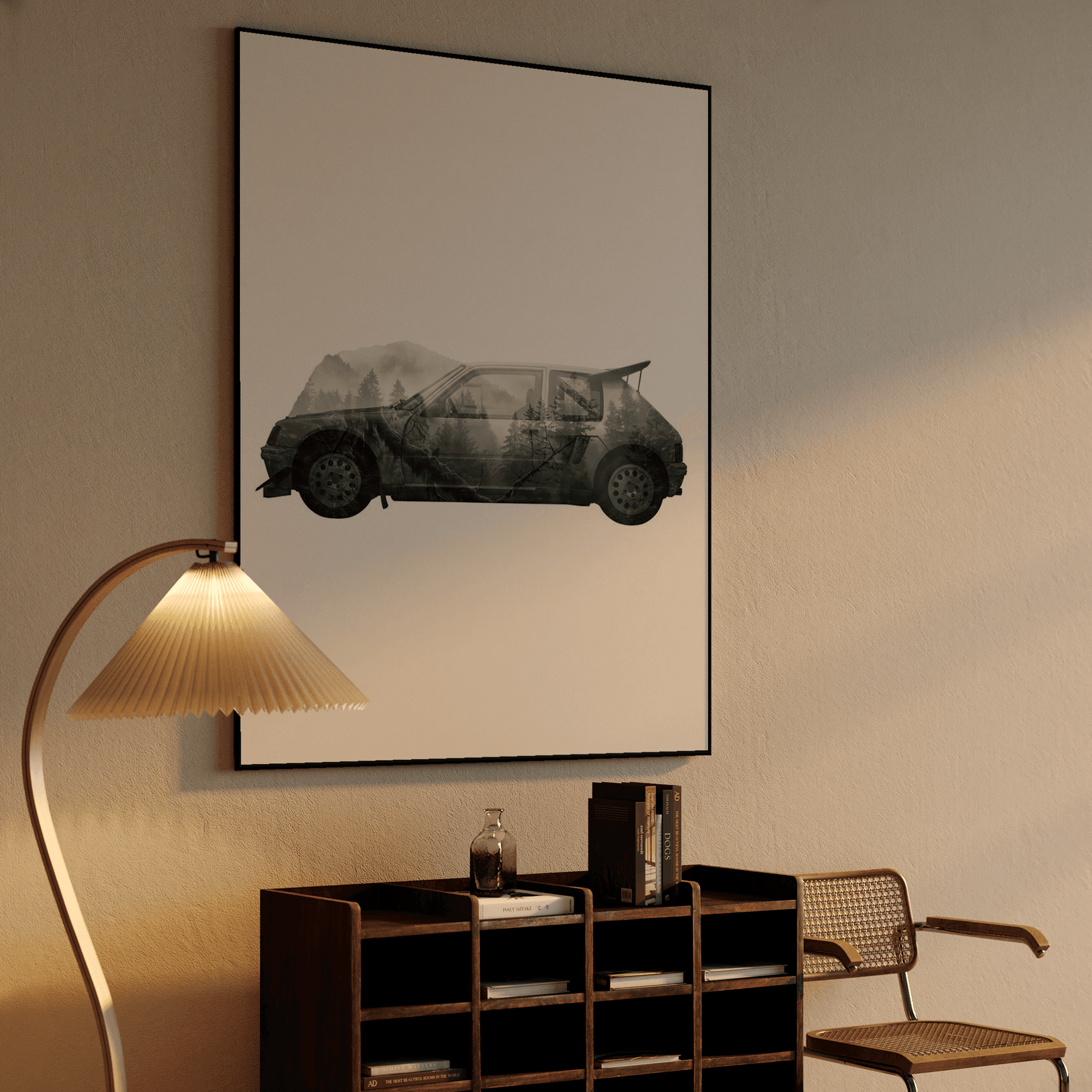 Peugeot 205 T16: Forest Double Exposure