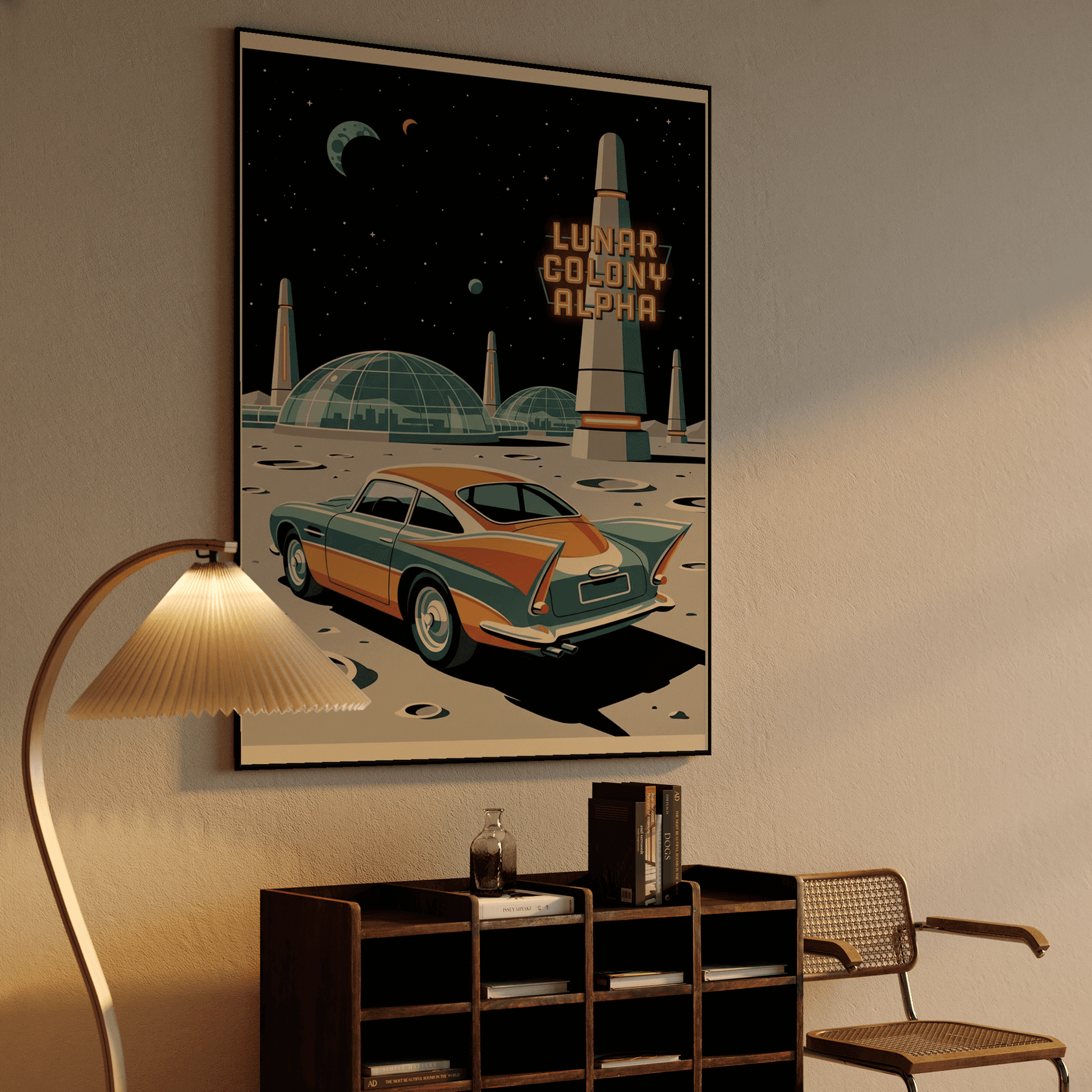 Lunar Colony Alpha: Classic Aston Martin