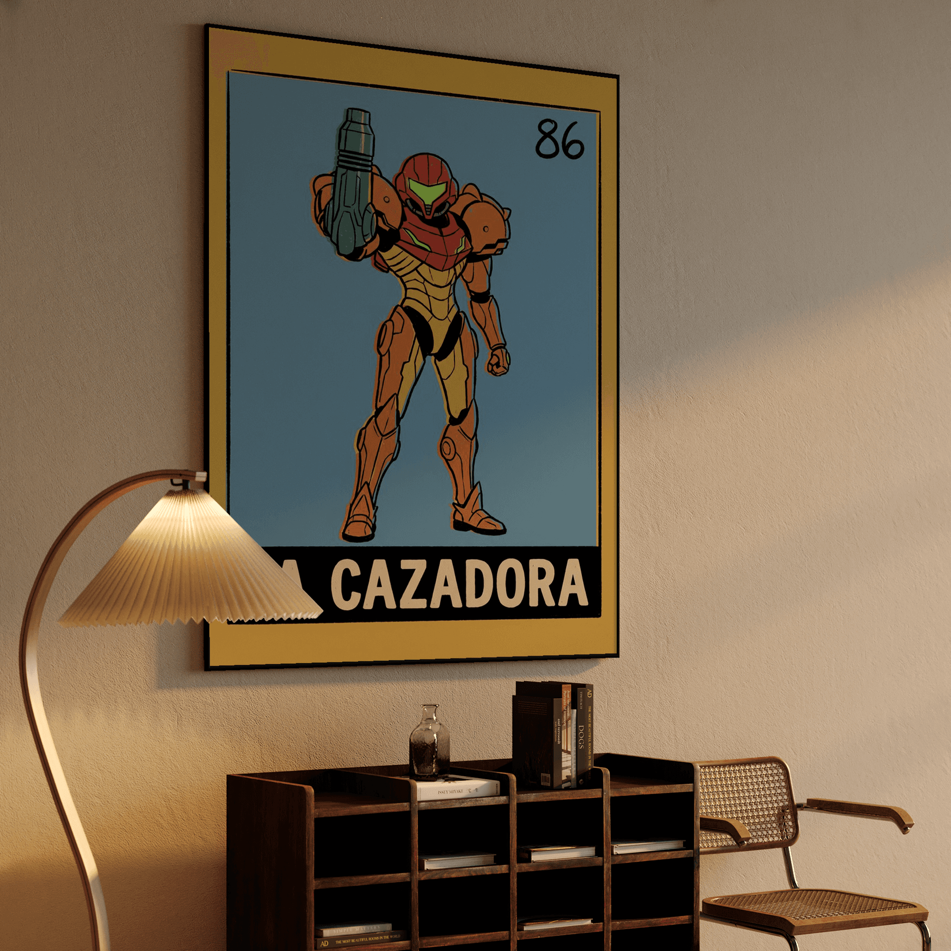 Lotería La Cazadora Samus Aran