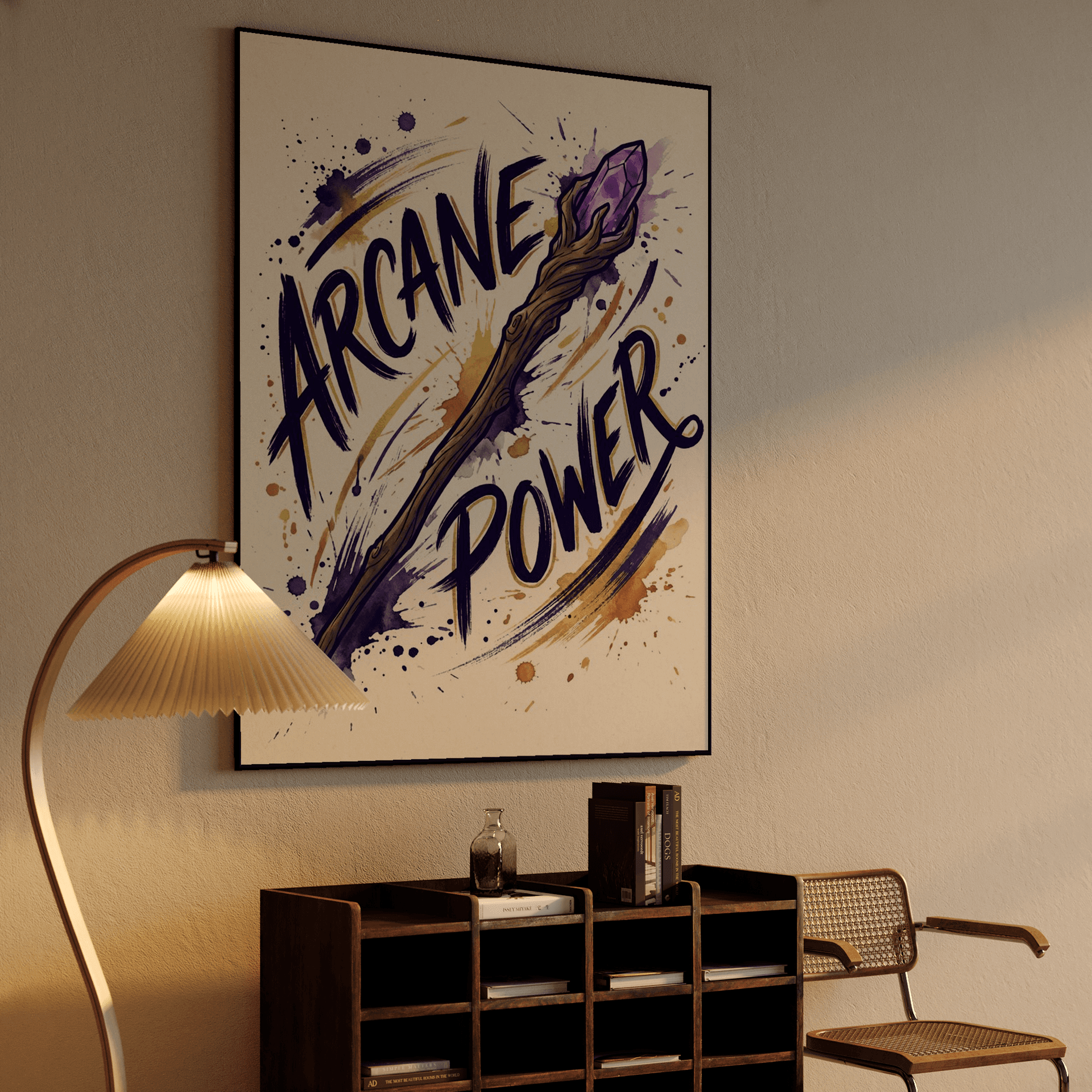Arcane Power Wizard Staff