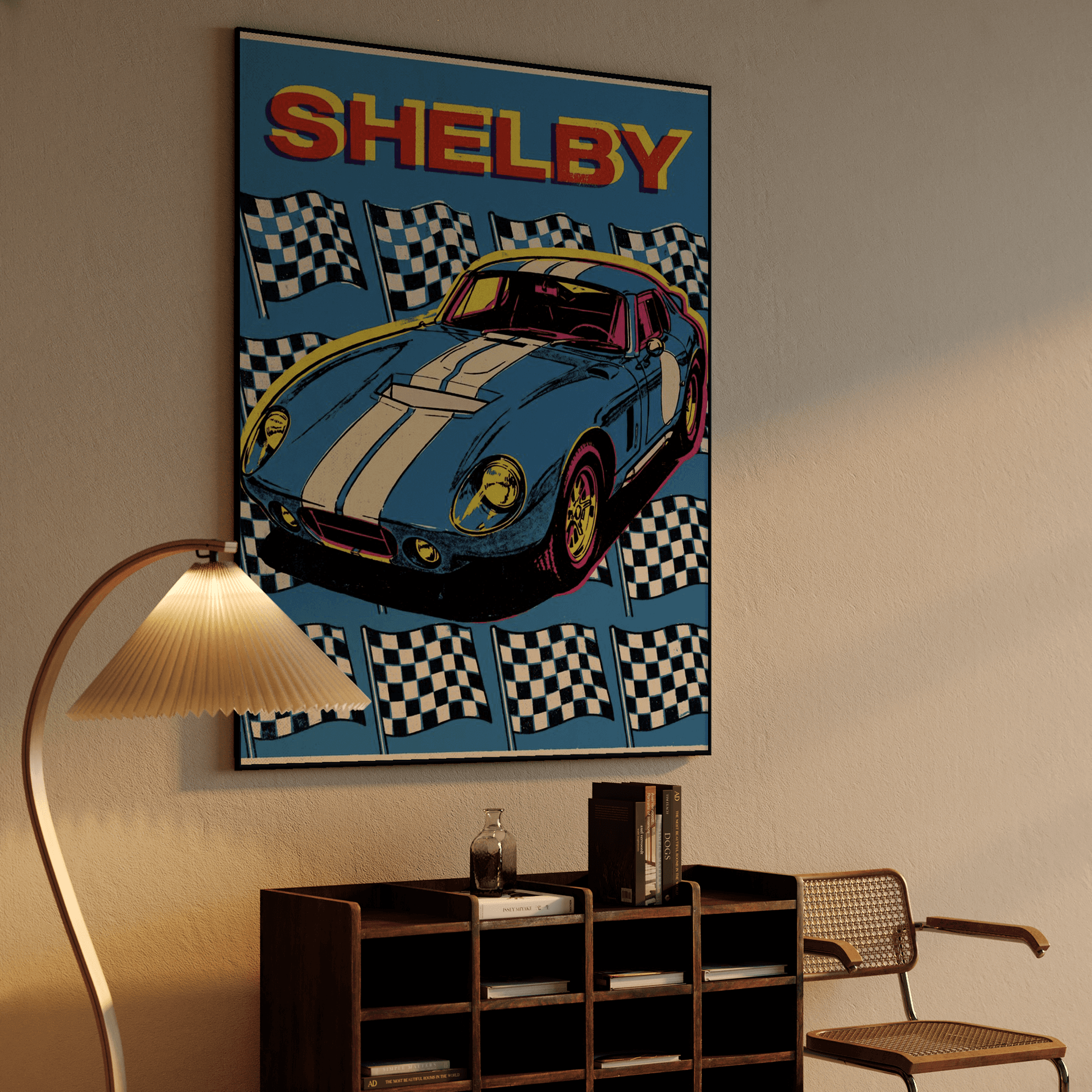 Shelby Cobra Daytona Coupe Pop Art Speed
