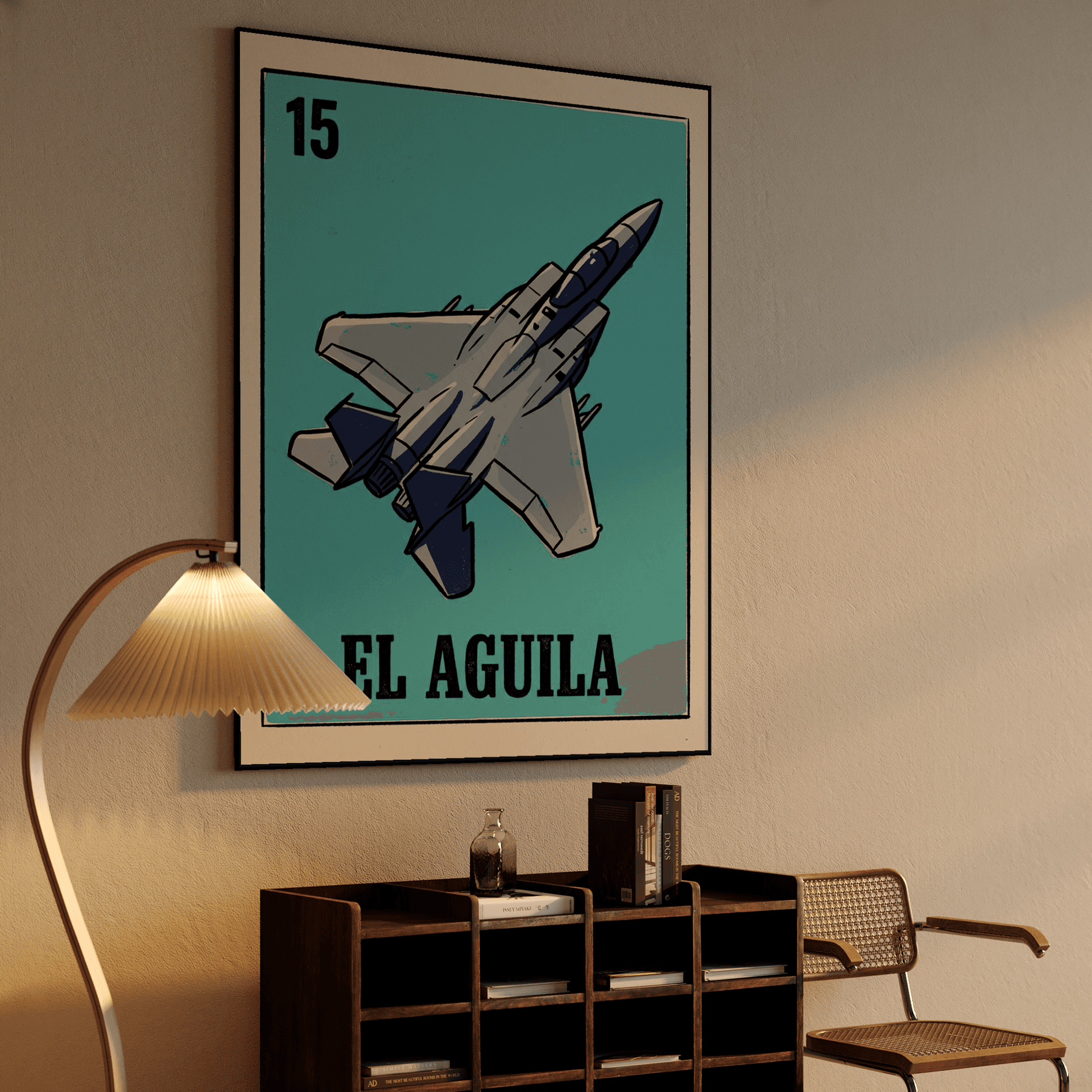 Lotería El Águila F-15 Eagle