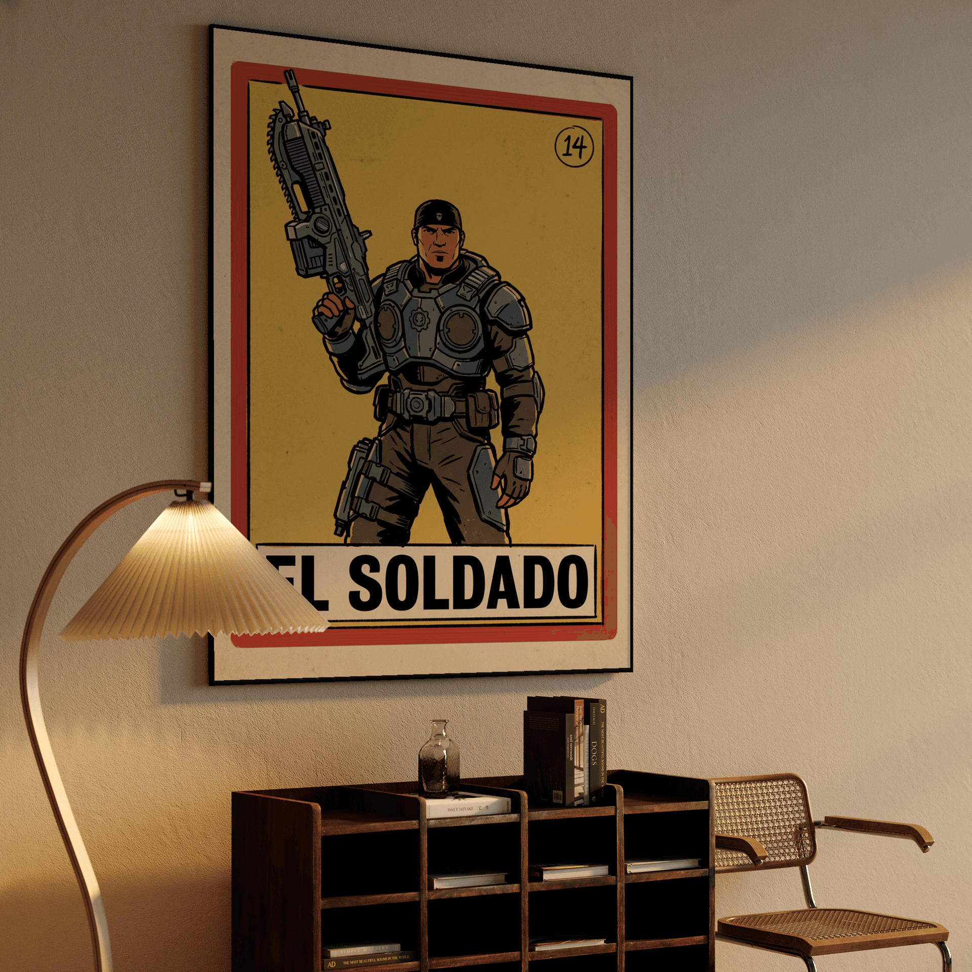 Lotería El Soldado Marcus Fenix