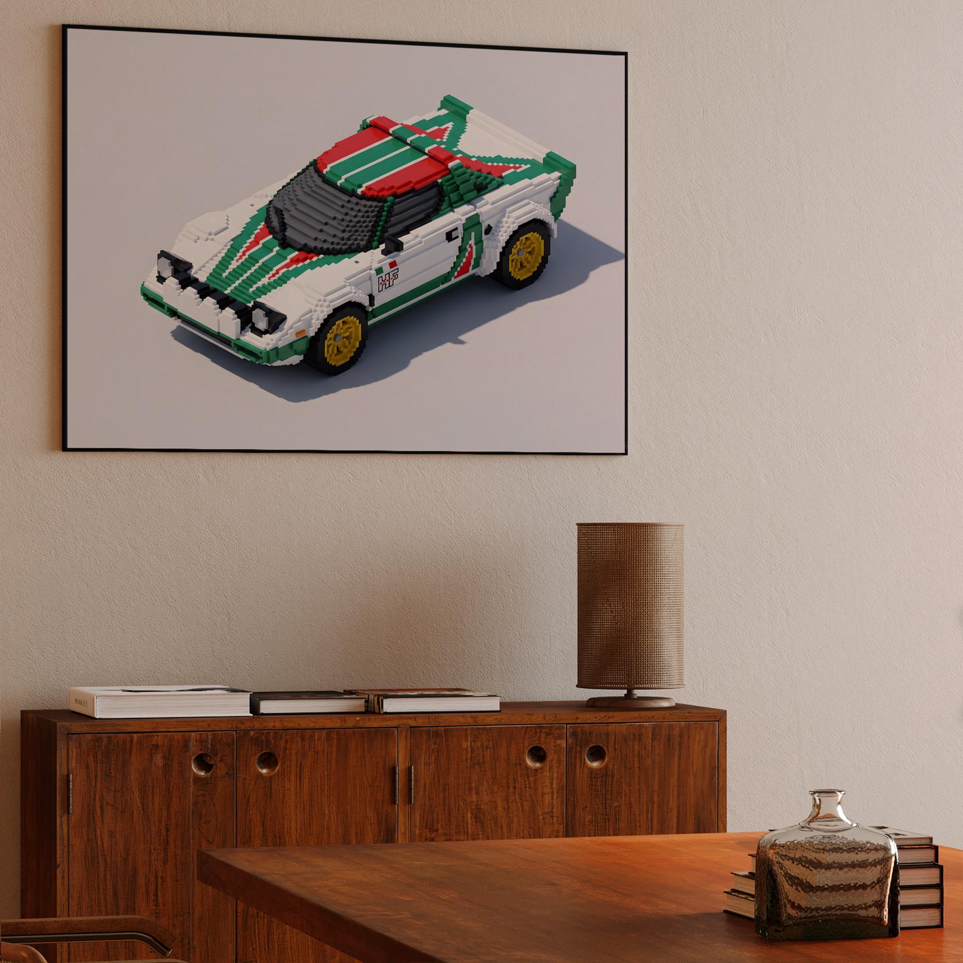 Voxel Rally Legend: Lancia Stratos HF Alitalia Edition
