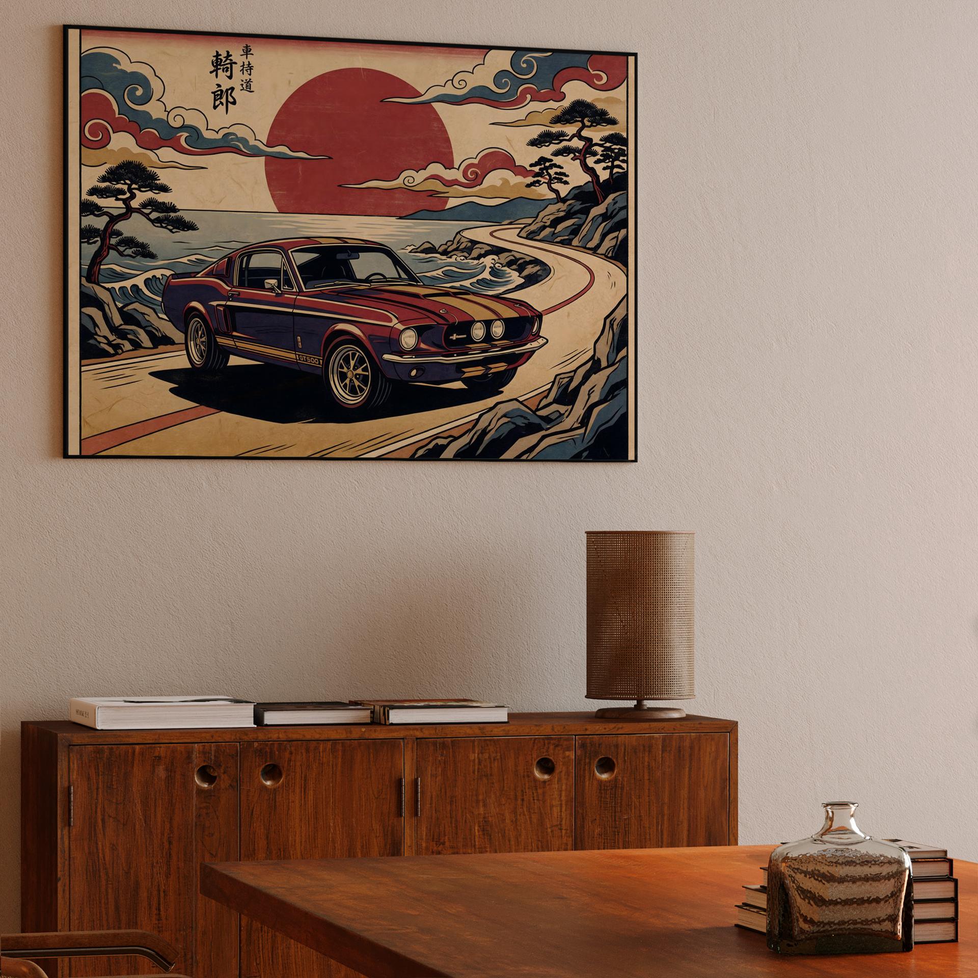 Ukiyo-e Shelby: Rising Sun Muscle