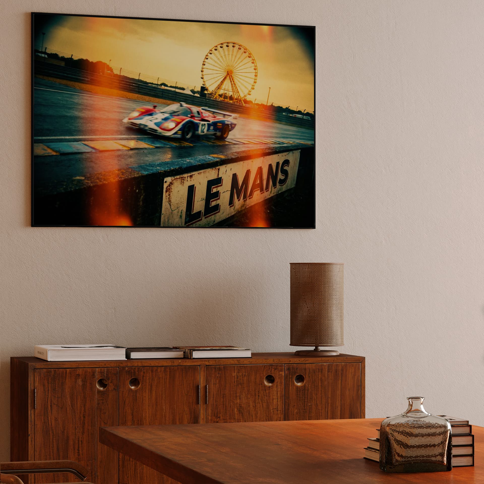 Golden Hour at Le Mans: Porsche 917 Pursuit