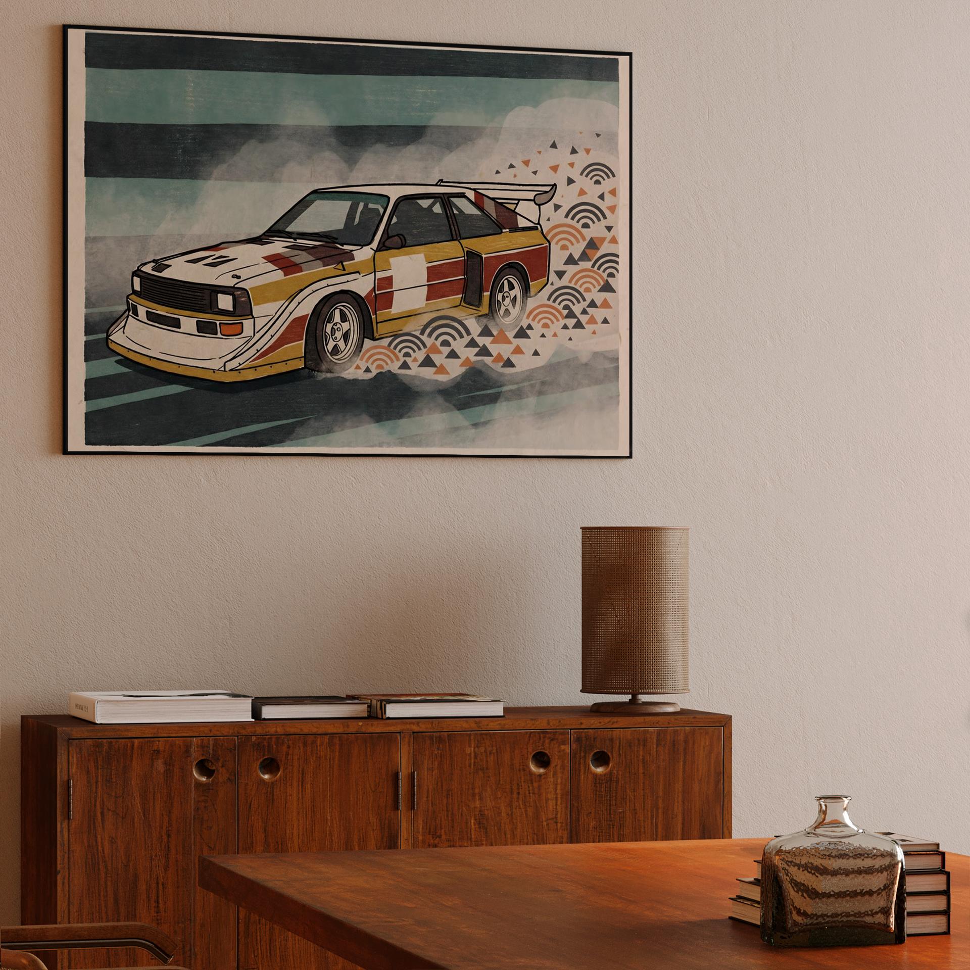 Pikes Peak Pulse: Audi Sport Quattro S1 E2 Graphic