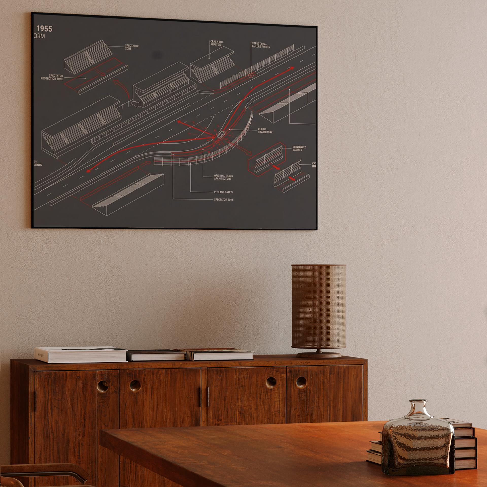Le Mans 1955 Safety Reform Infographic