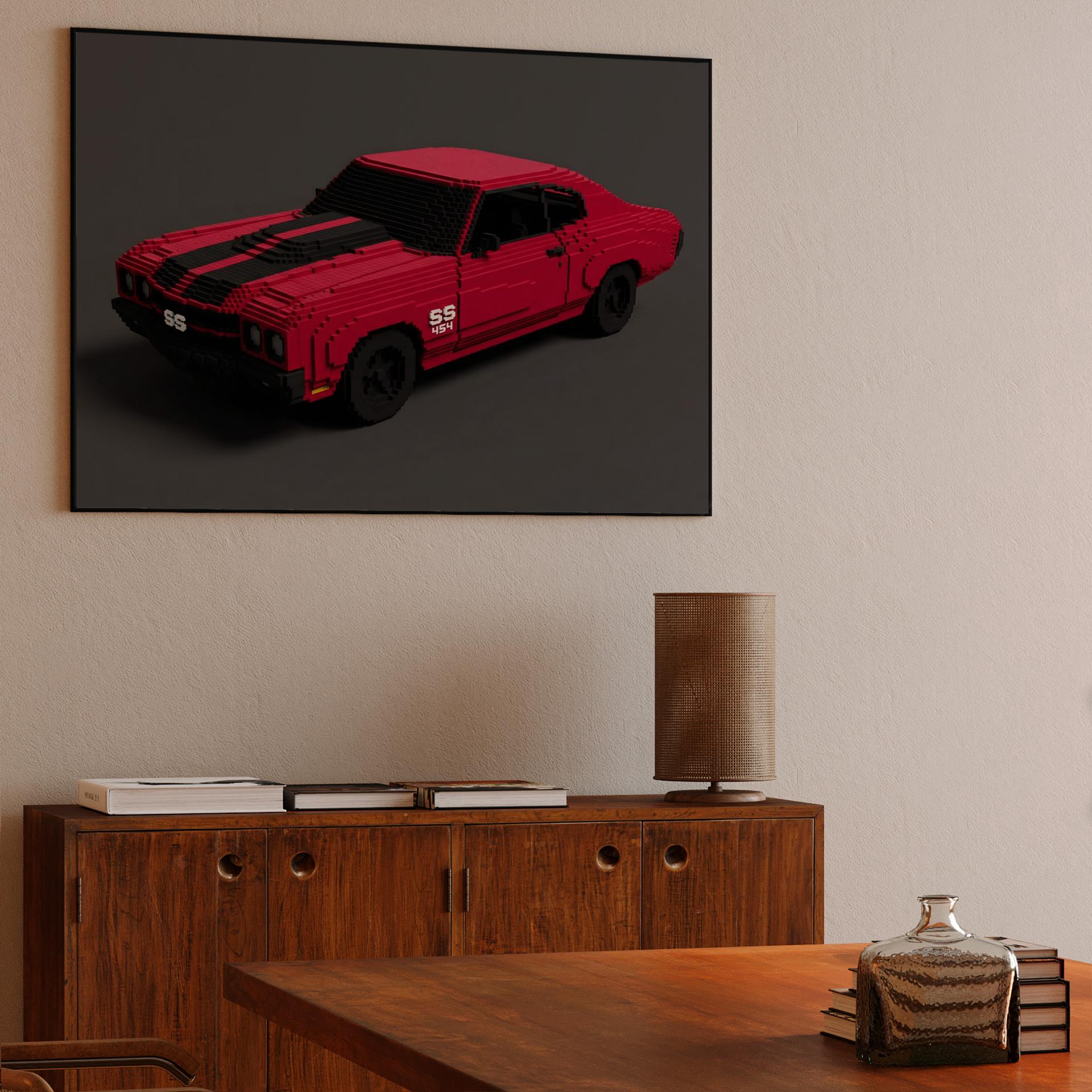 Chevelle SS 454 Voxel Edition