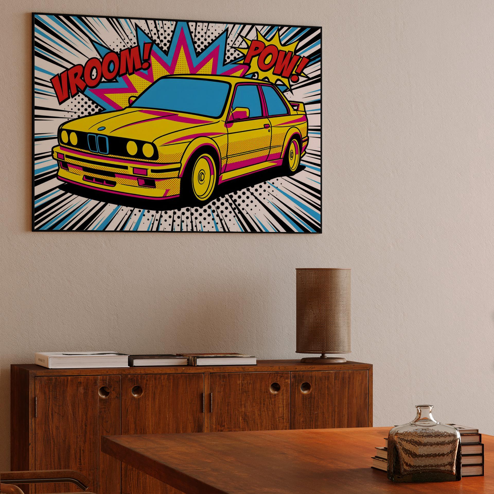 BMW E30 M3: Comic Pop Vroom