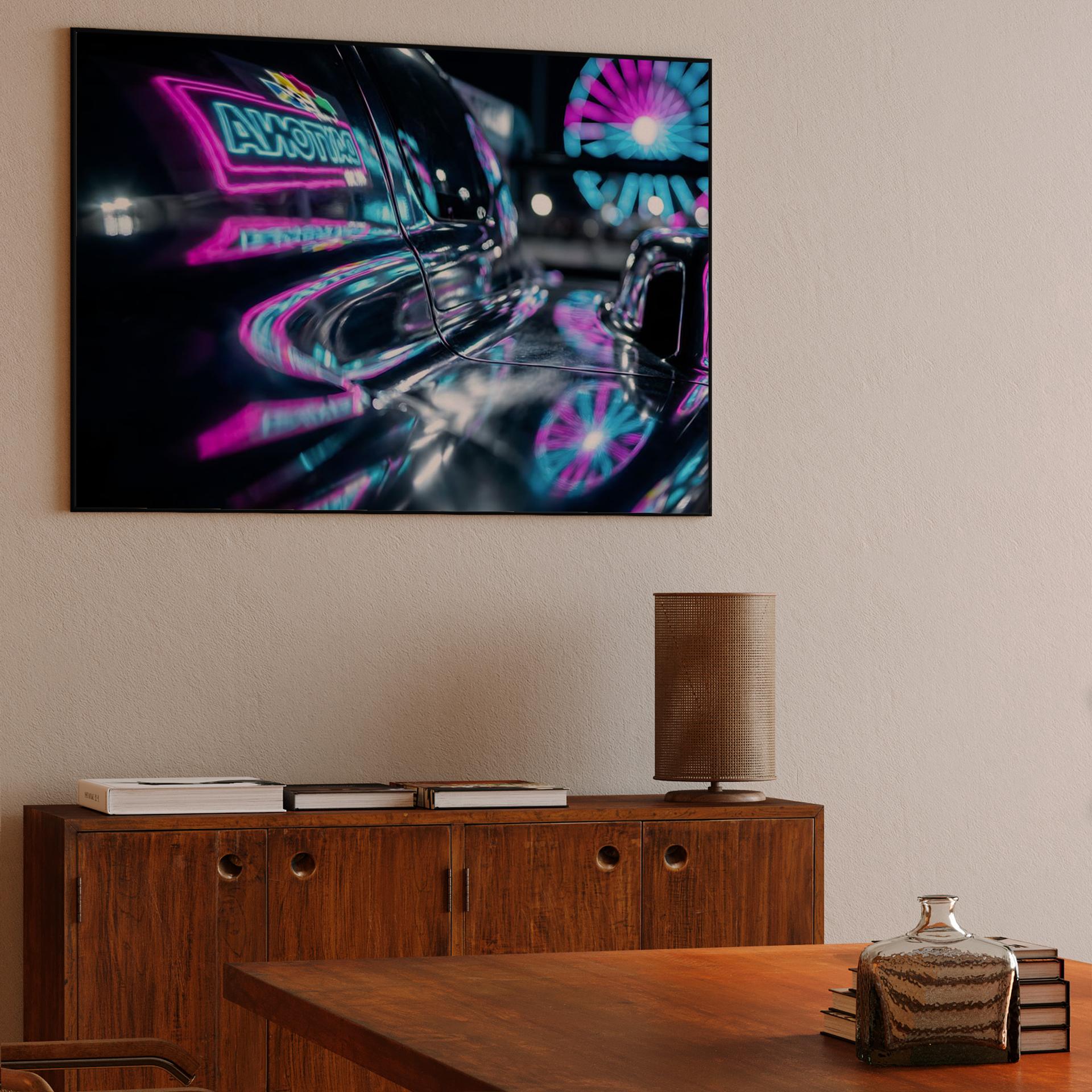 Daytona Neon Reflections