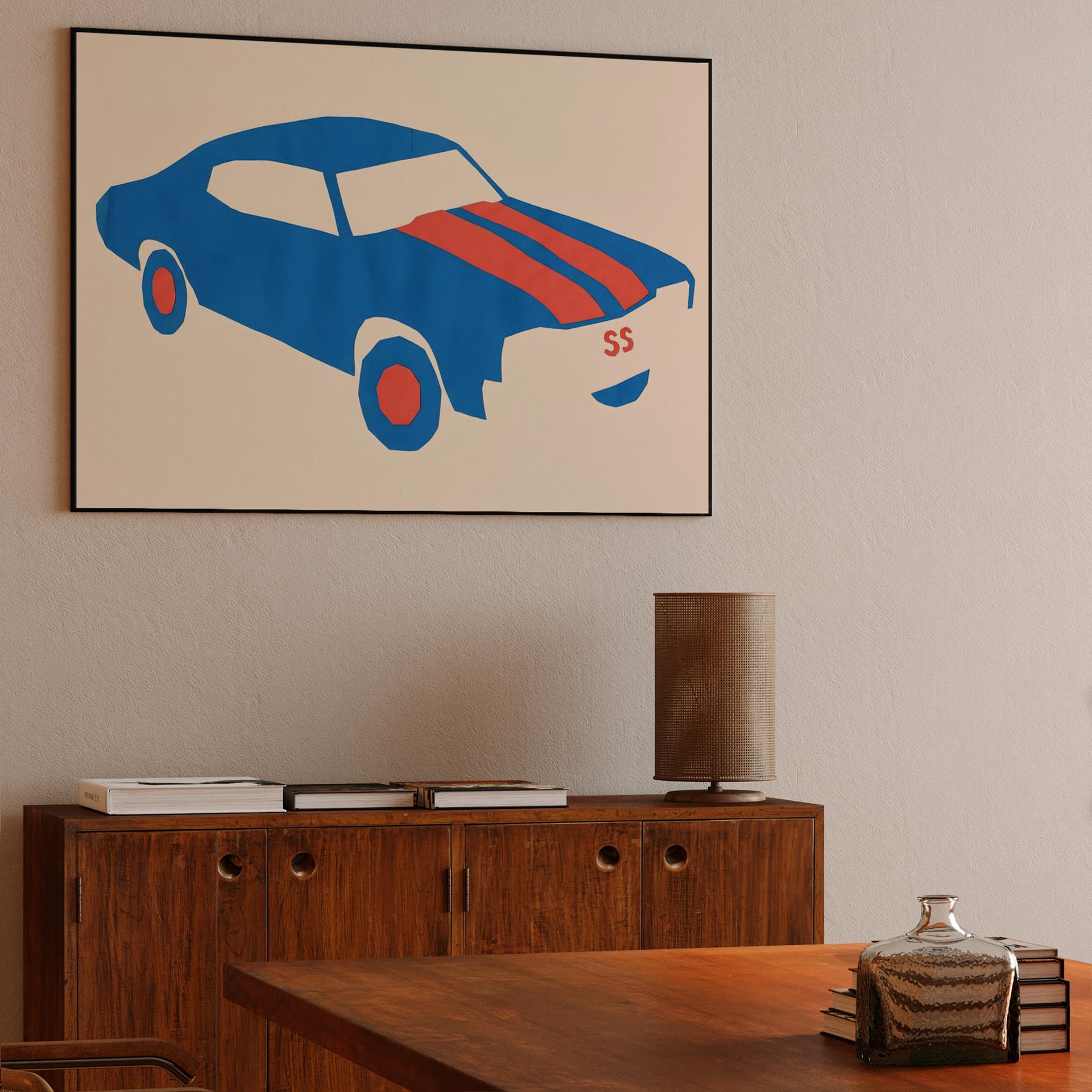 Chevelle SS: Matisse Style Cutout