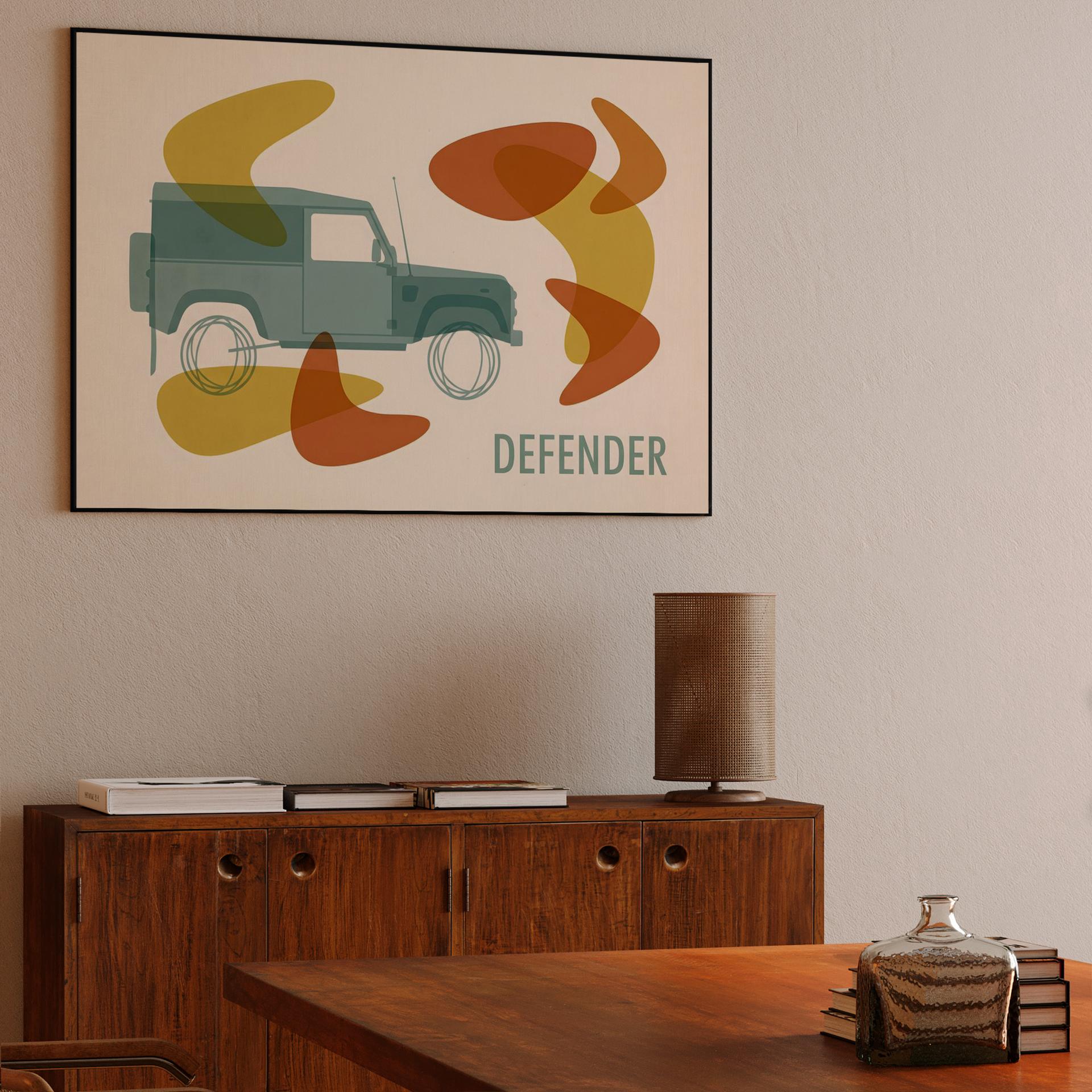 Mid-Century Modern Defender 90