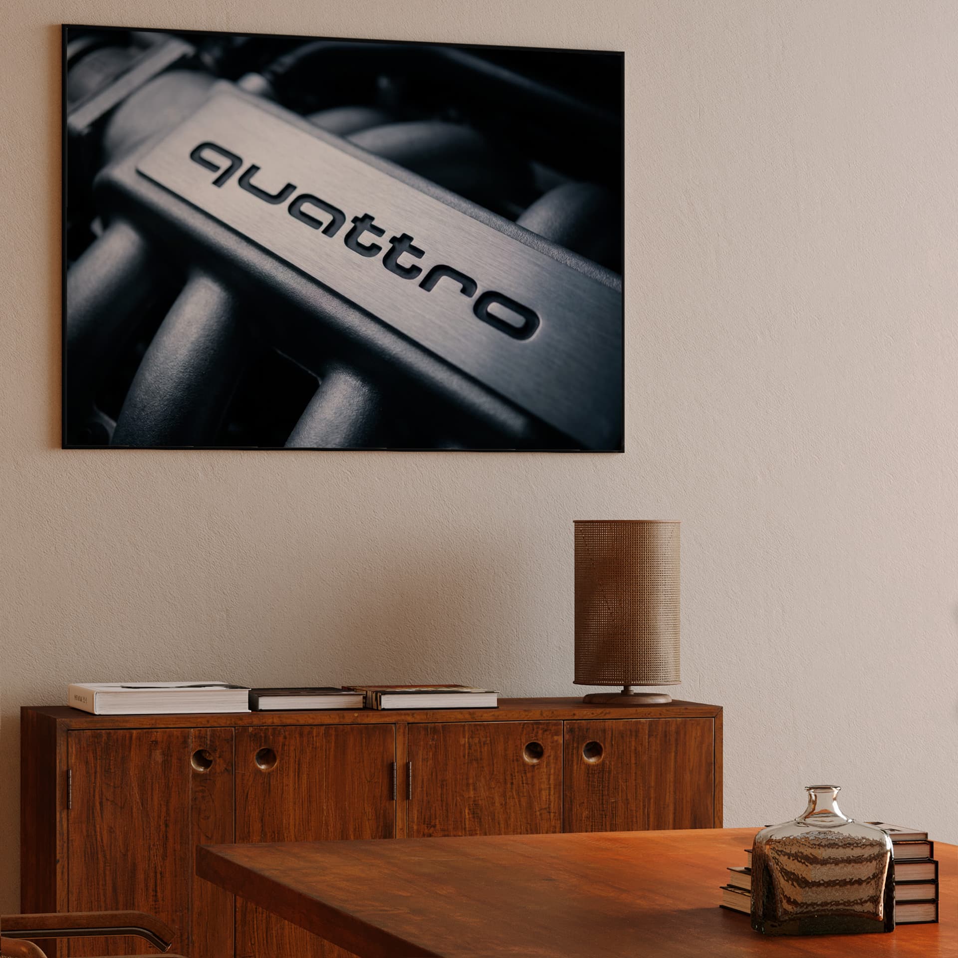 Audi Quattro Engine Detail
