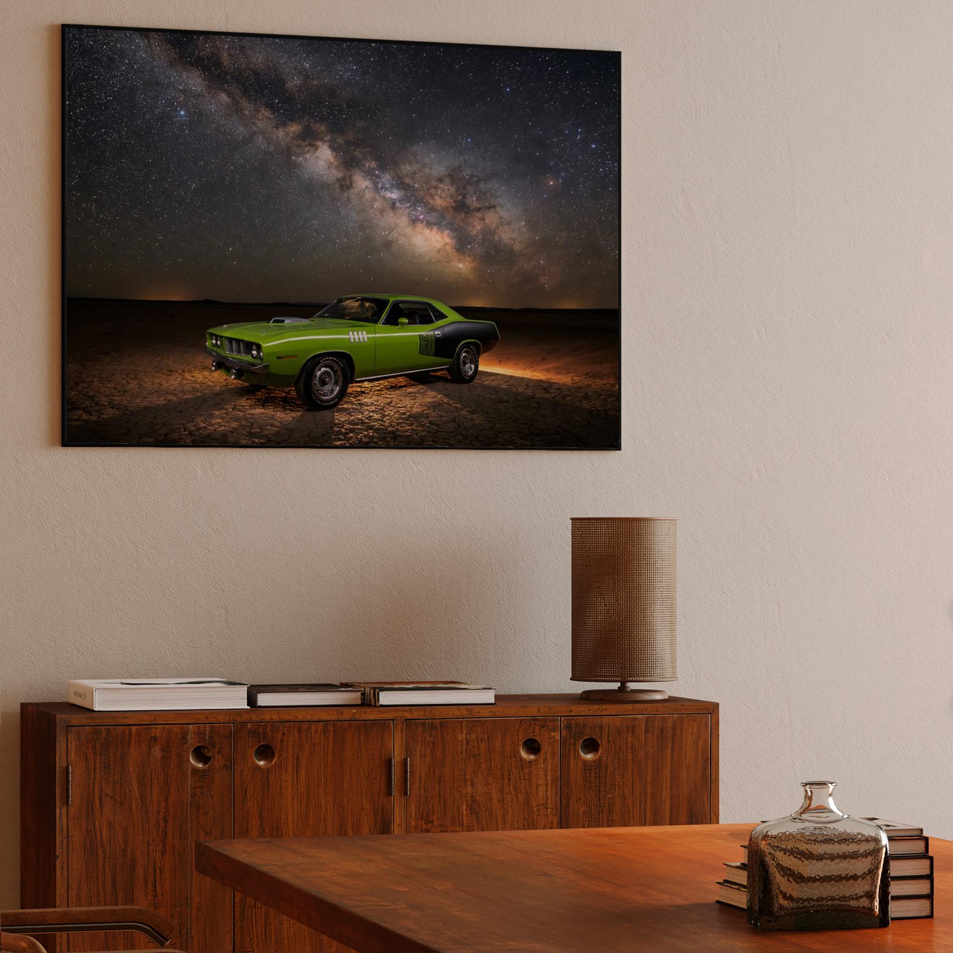 Galactic Cuda: American Muscle Under the Milky Way