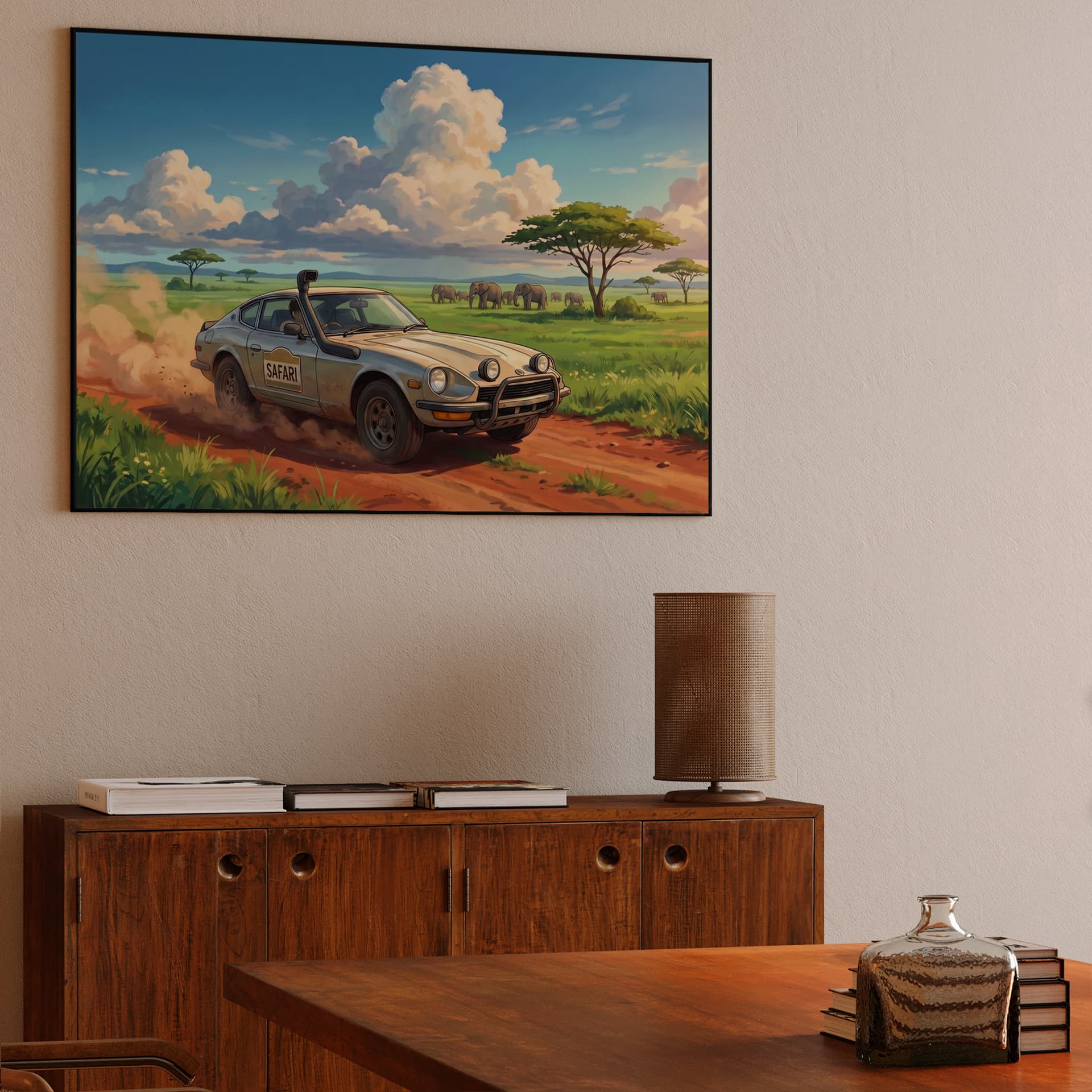 Datsun 240Z Safari Rally Savanna Adventure
