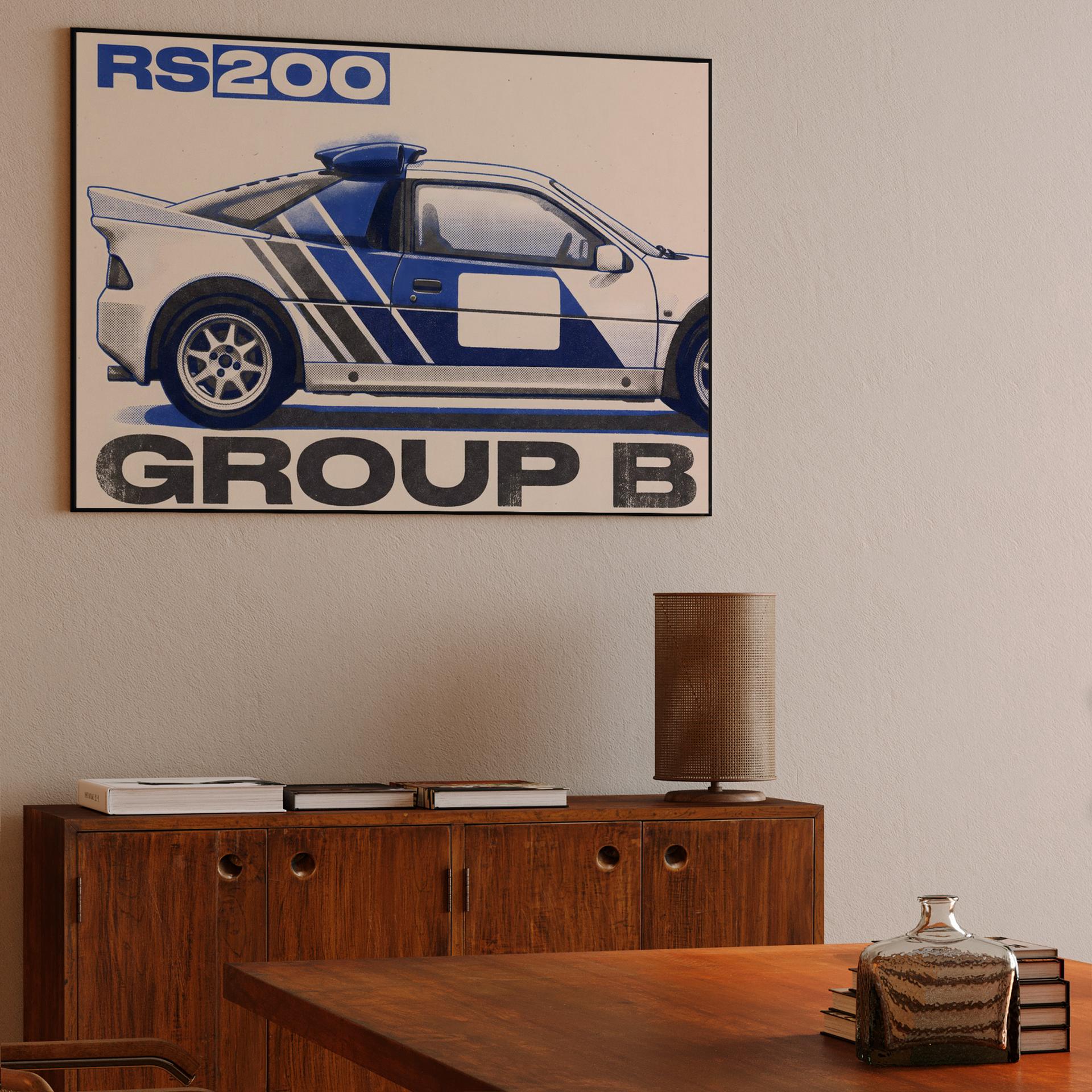 Ford RS200: Group B Rally Legend Graphic