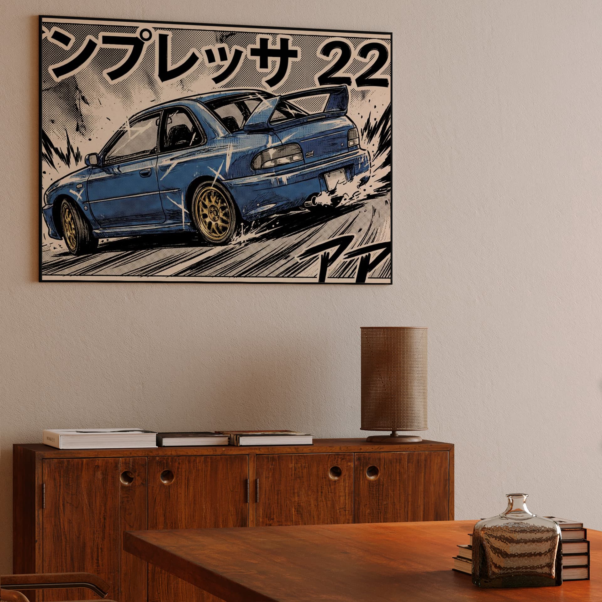 Subaru Impreza 22B STi Manga Drift