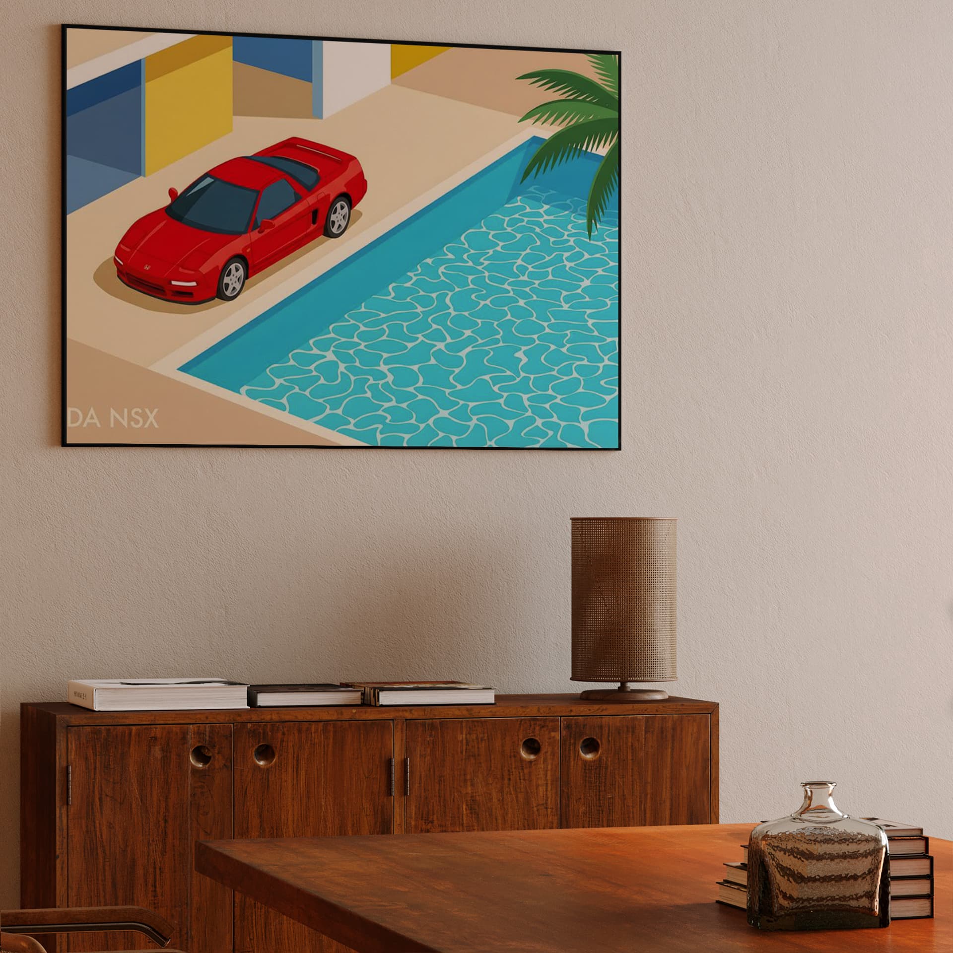 Honda NSX: Poolside Modernism