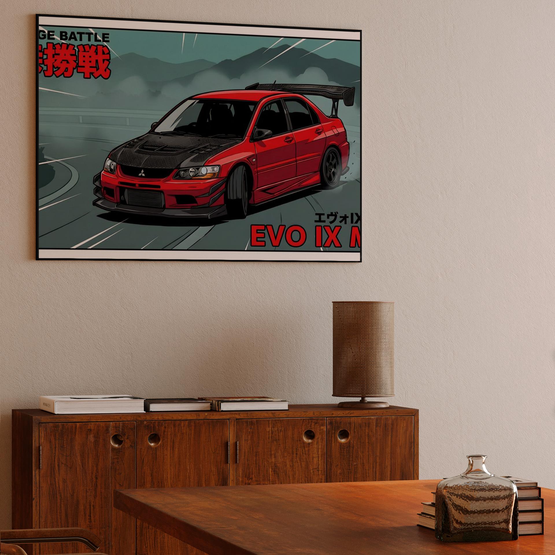 Touge Battle: Evolution IX MR Manga Edition