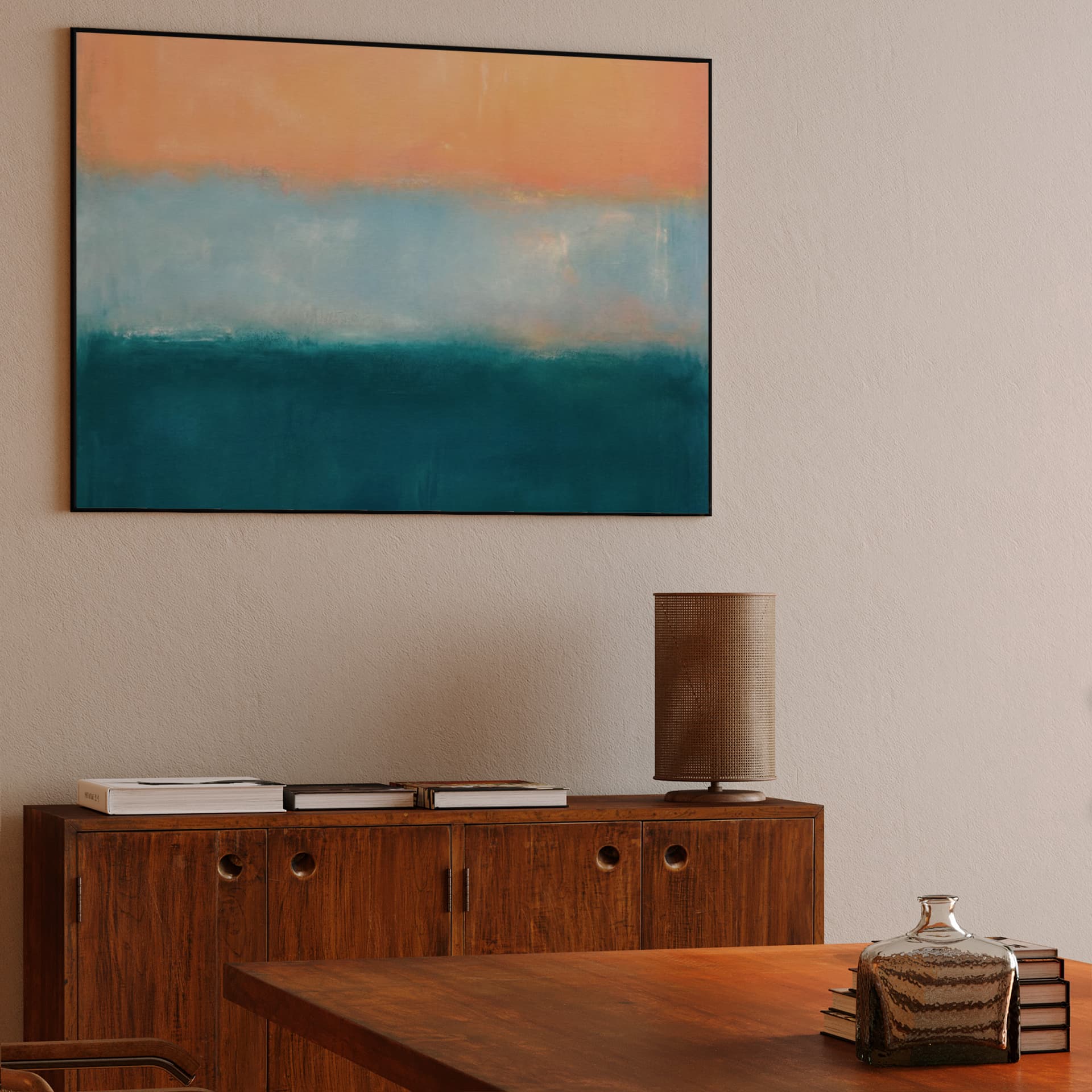 Hazy Coastal Abstract