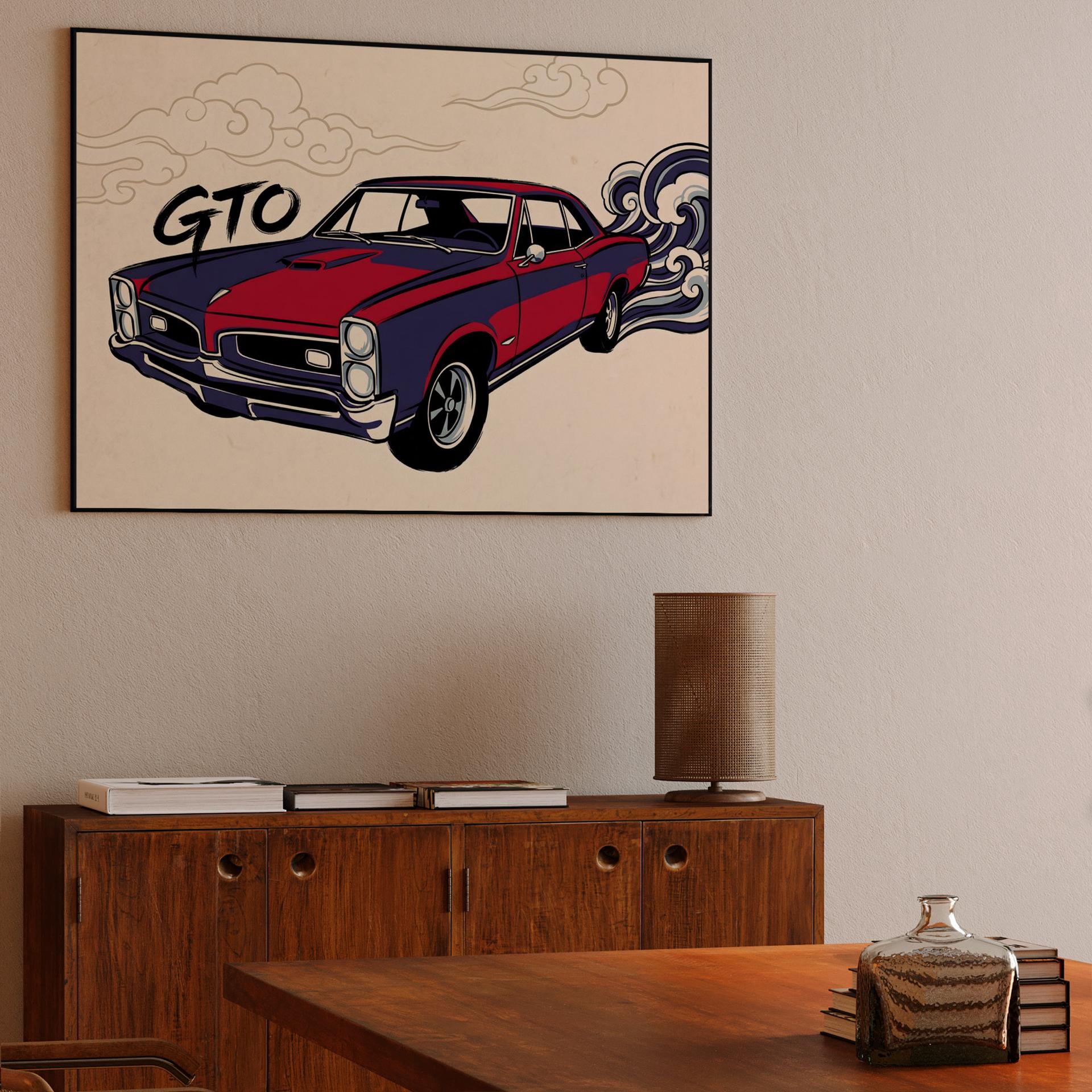 Pontiac GTO: Ukiyo-e Wave Rider