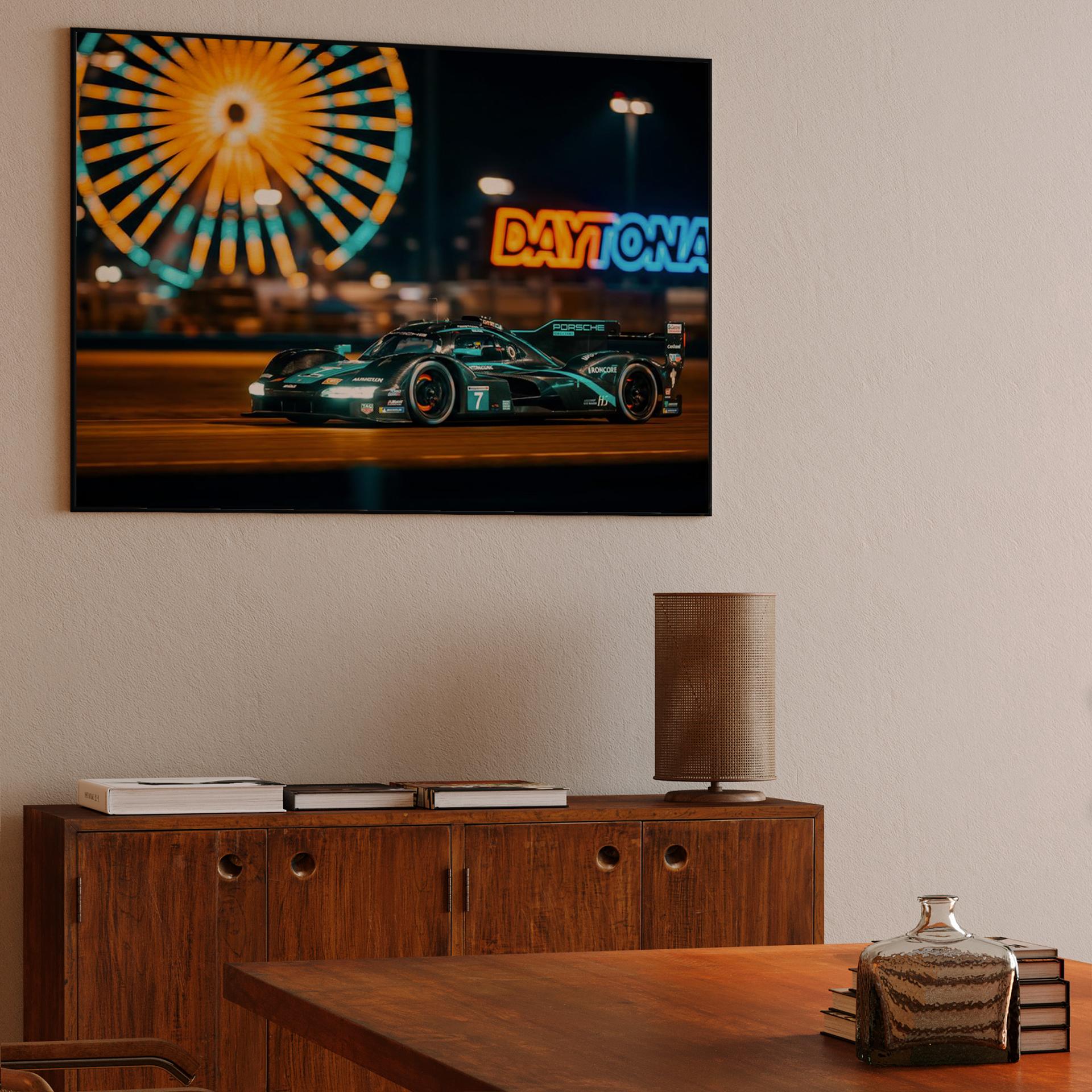 Daytona Glow: Porsche 963 Night Sprint