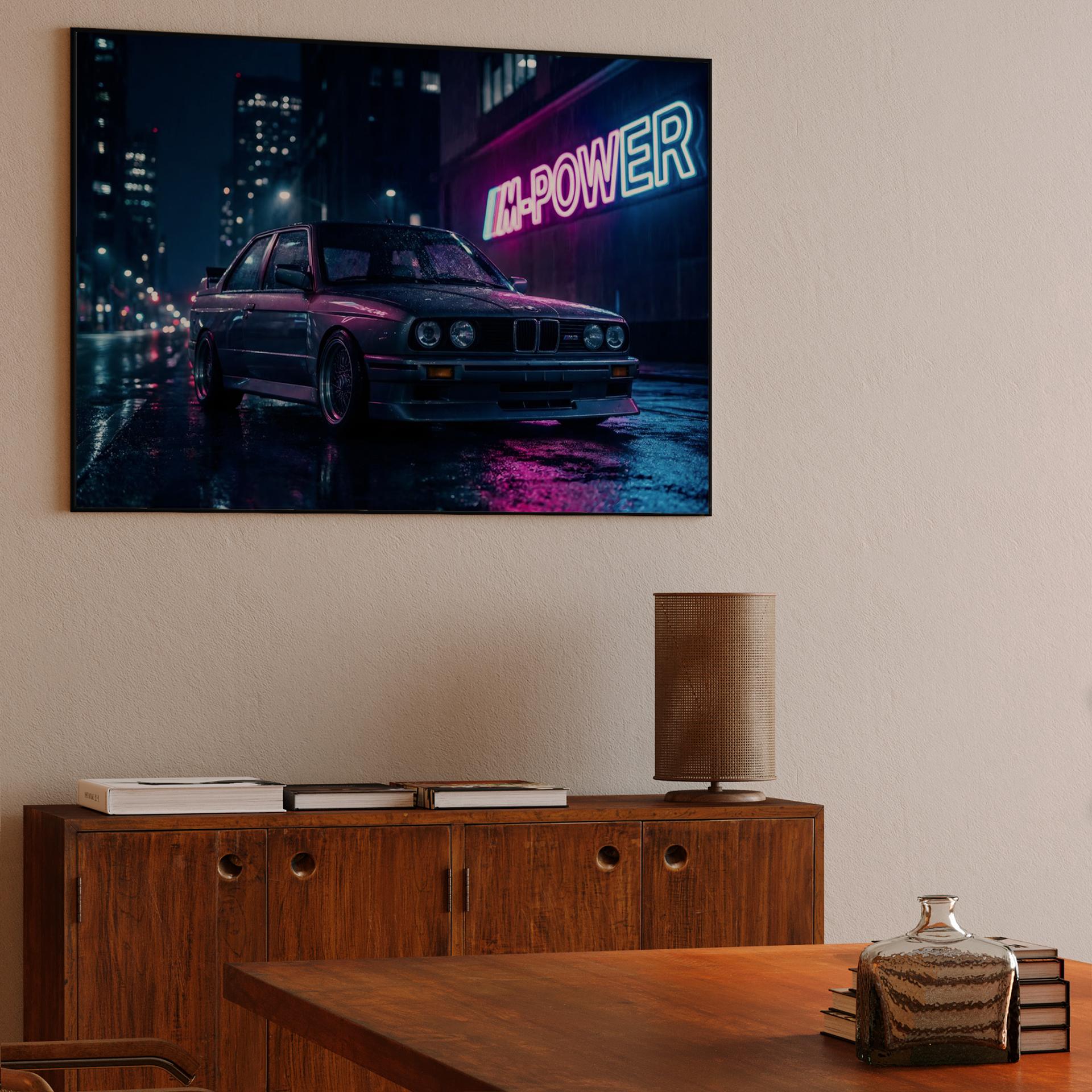 BMW E30 M-Power Night Drive