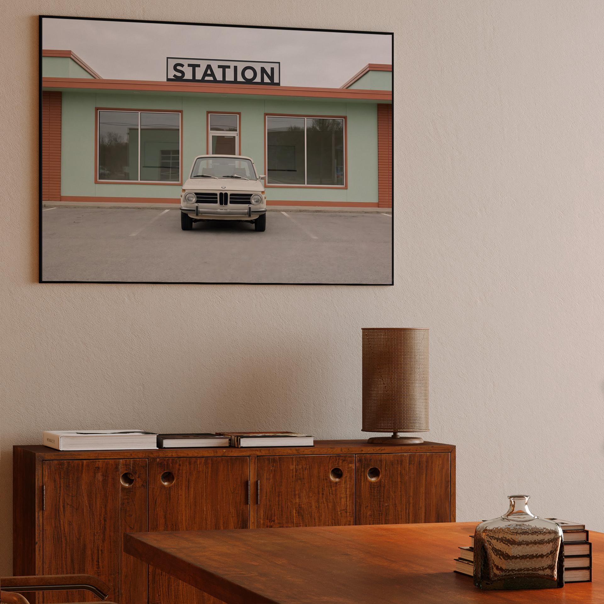 Station Stop: Classic BMW 2002 Symmetry