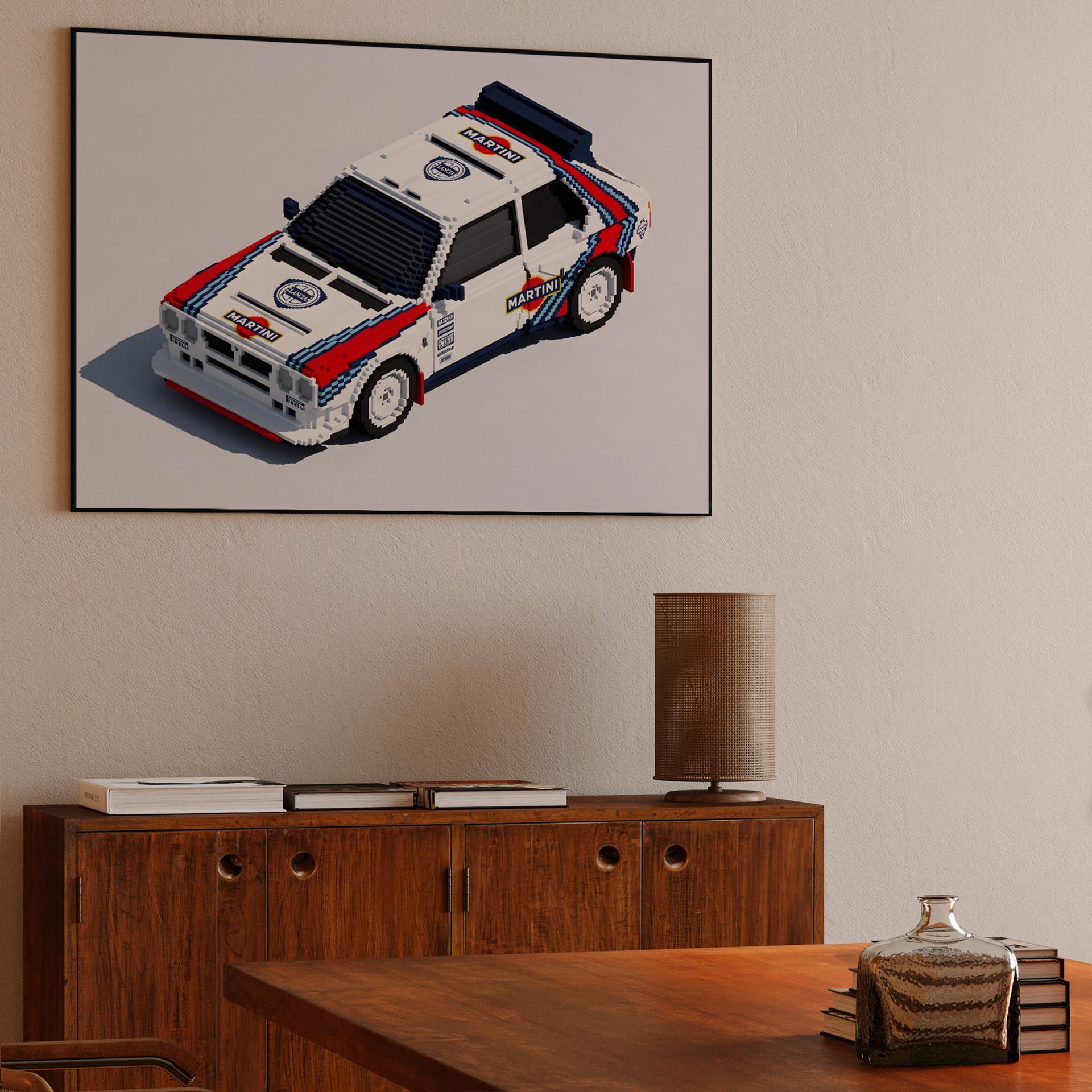 Voxel Rally Legend: Lancia Delta S4 Martini Edition